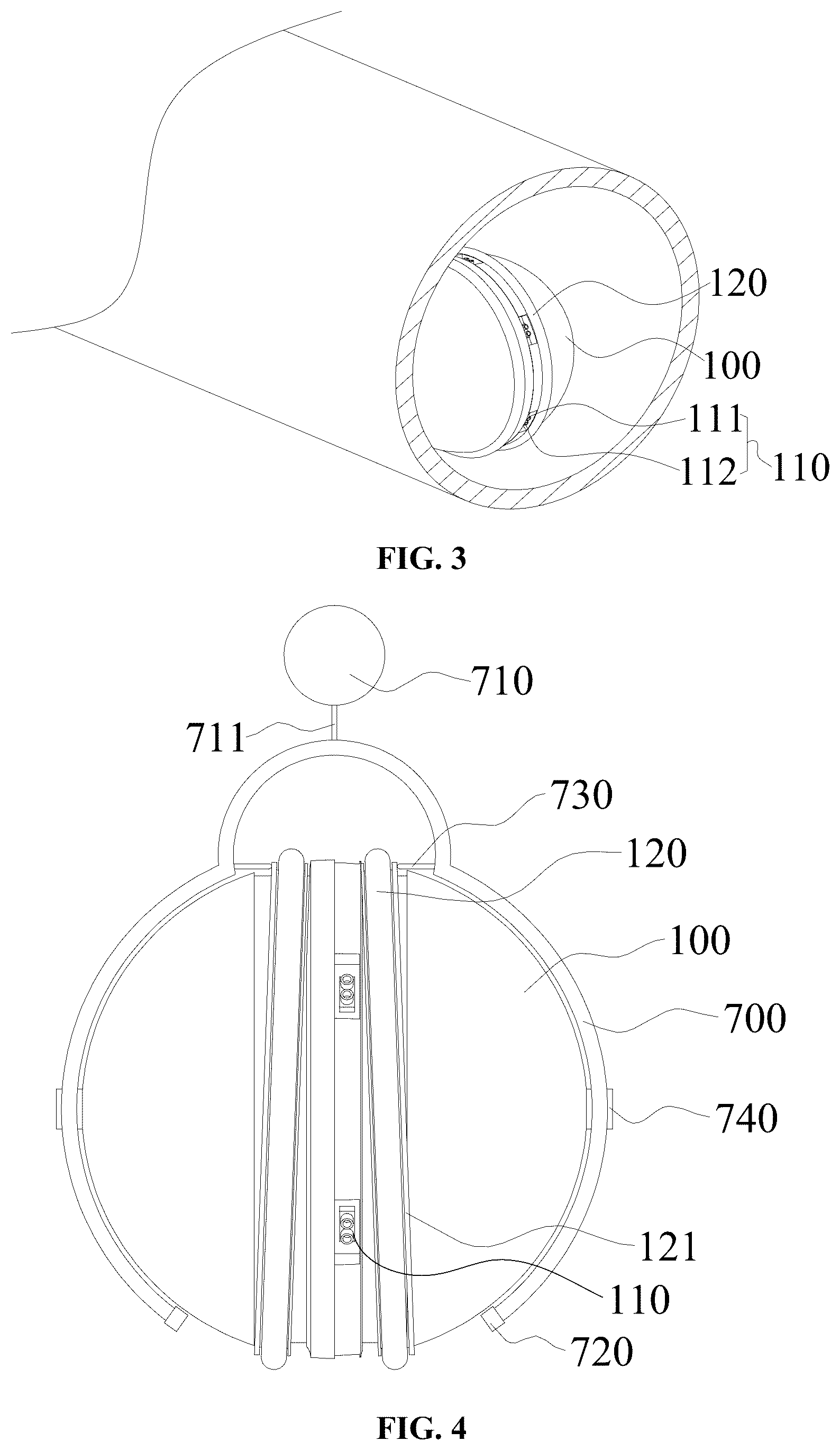 Patent US12422332 Figure 2 – Pipeline spanning or settlement bending detection device and method