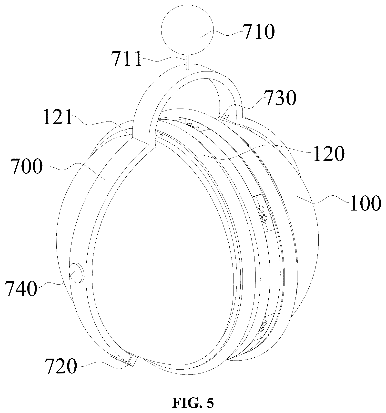 Patent US12422332 Figure 3 – Pipeline spanning or settlement bending detection device and method