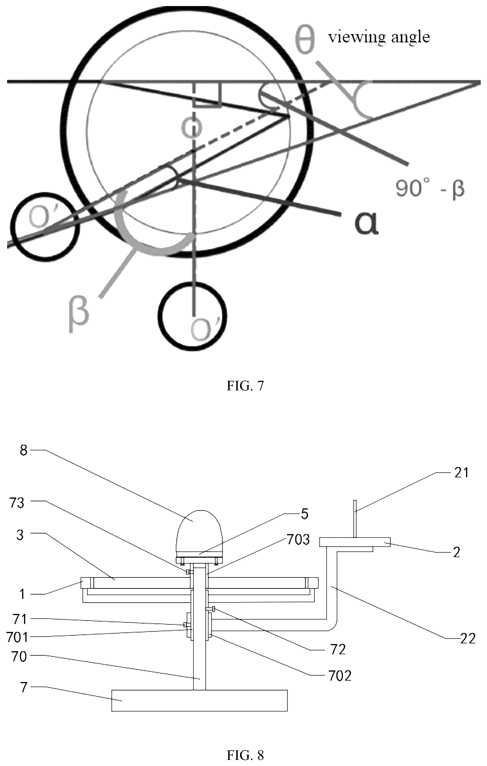 Patent US12422333 Figure 4 – Dual-dial measurement device and measurement method for viewing angle measurement of optical component