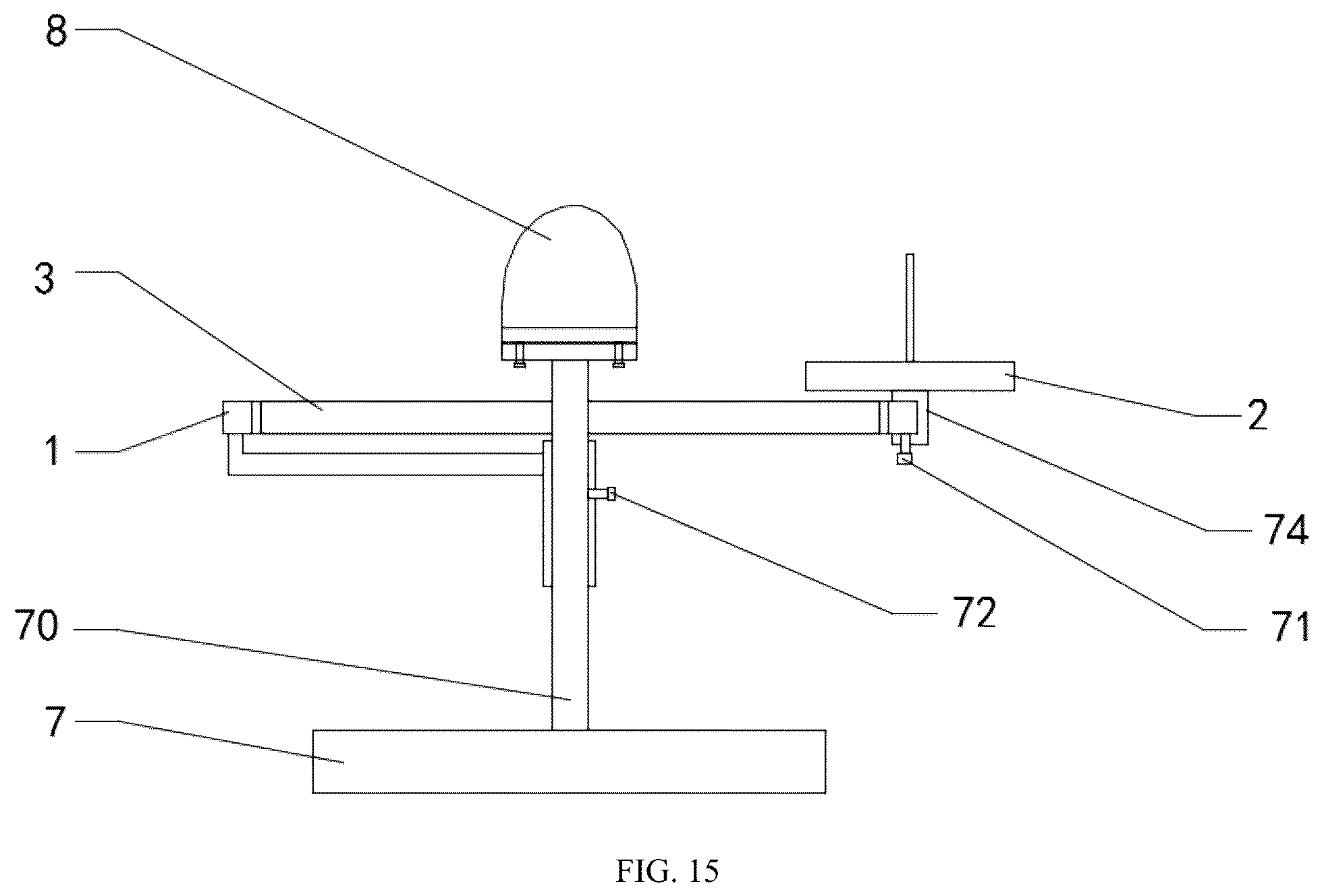 Patent US12422333 Figure 8 – Dual-dial measurement device and measurement method for viewing angle measurement of optical component