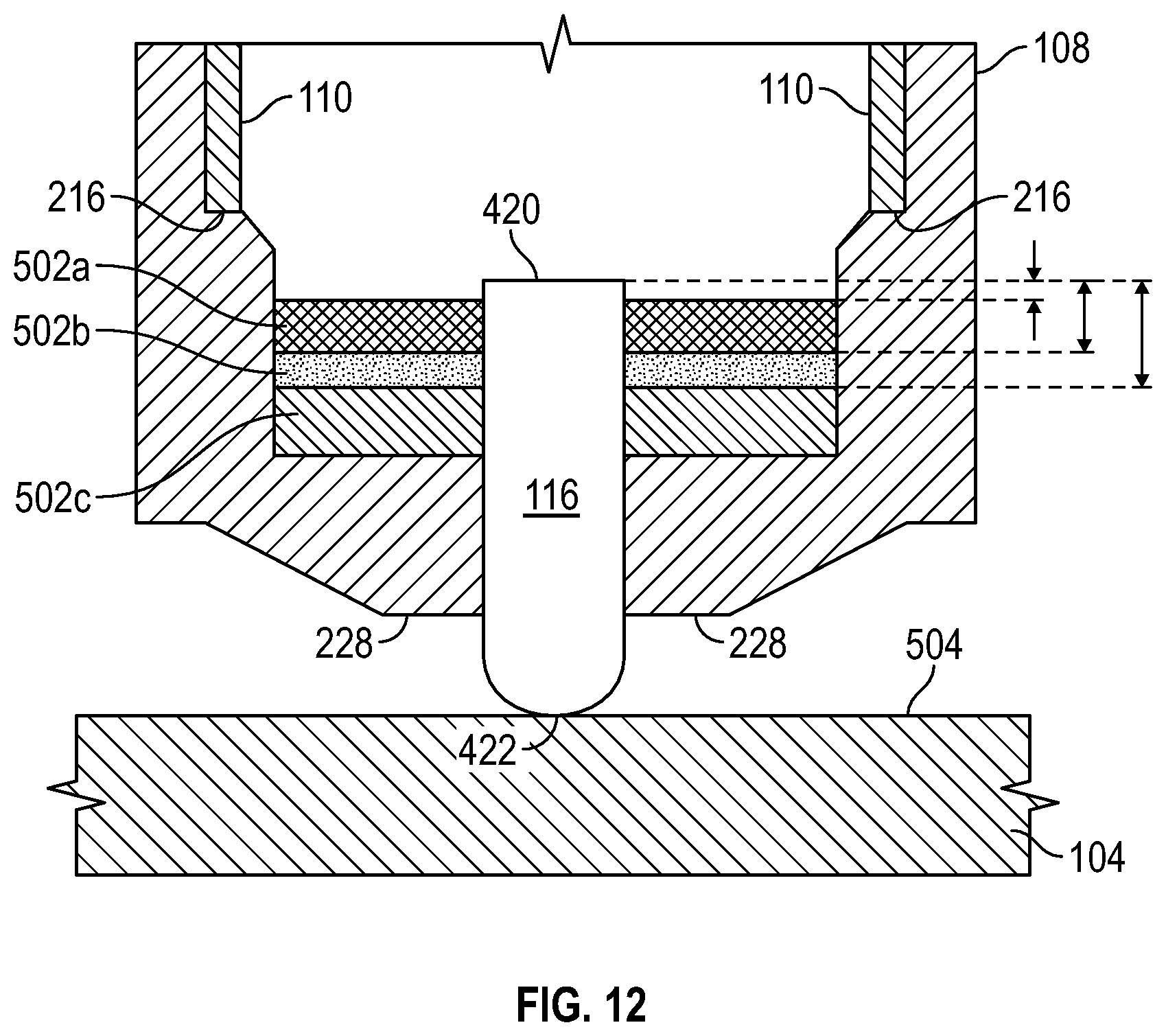 Patent US12422345 Figure 11 – Drop-weight impact damage infliction for a surface or component under test