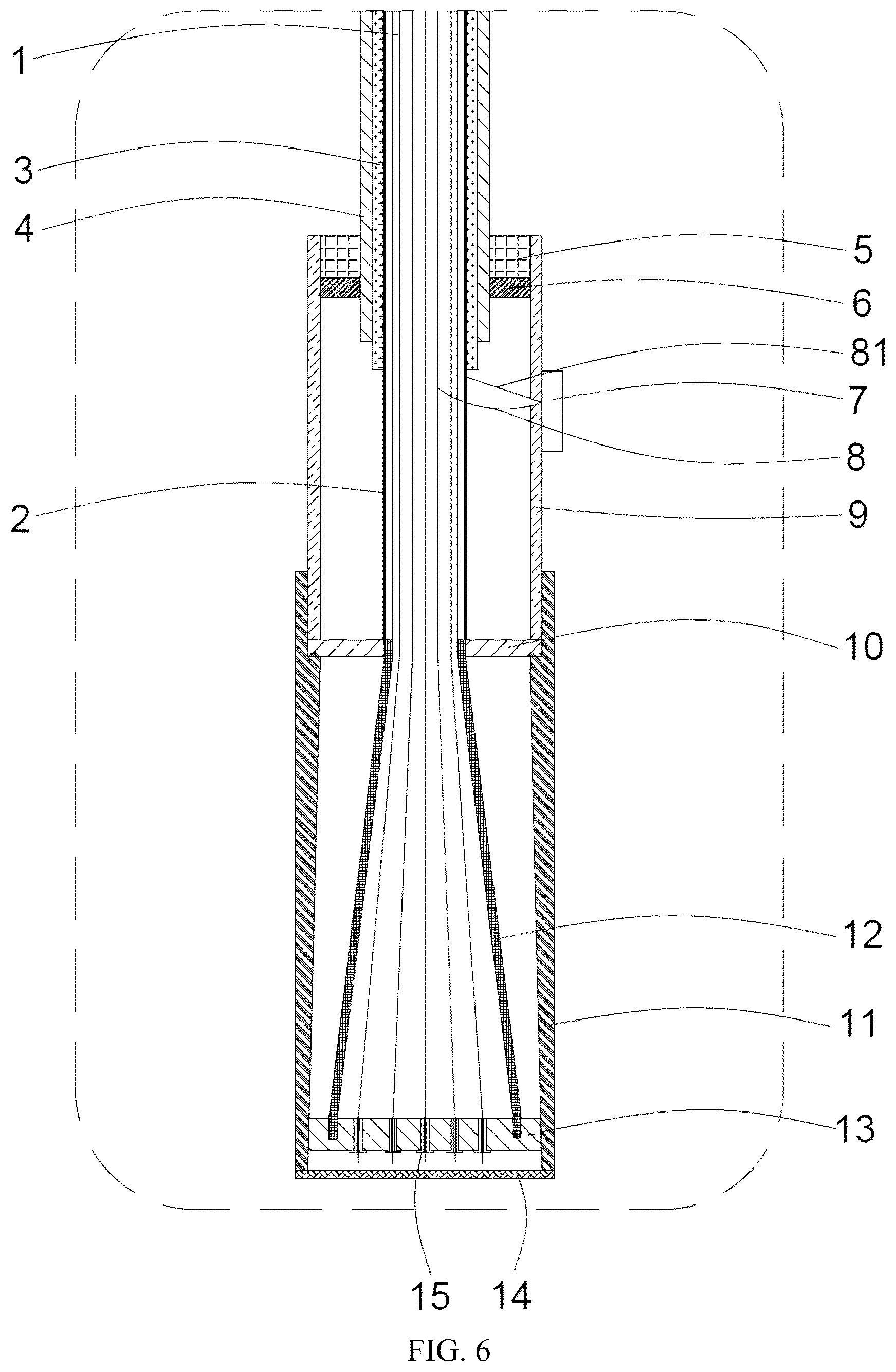 Patent US12422349 Figure 6 – Bridge sling based on electrochemical detection on steel wire corrosion and processing method therefor