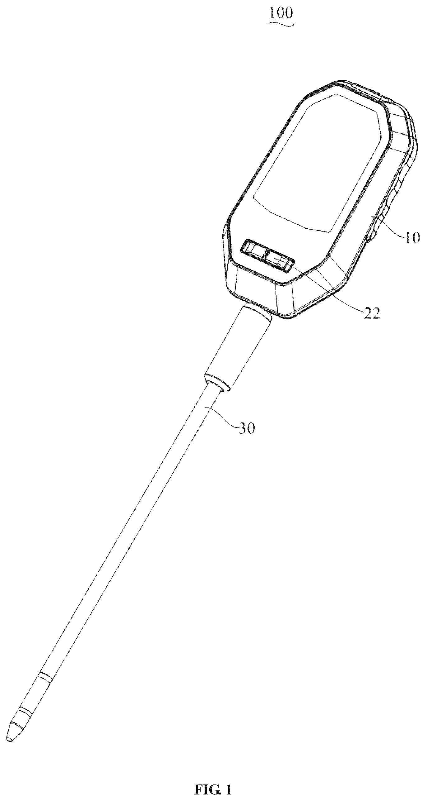 Patent US12422352 — Comprehensive environmental monitor and spectroscopic analysis method — Figure 1