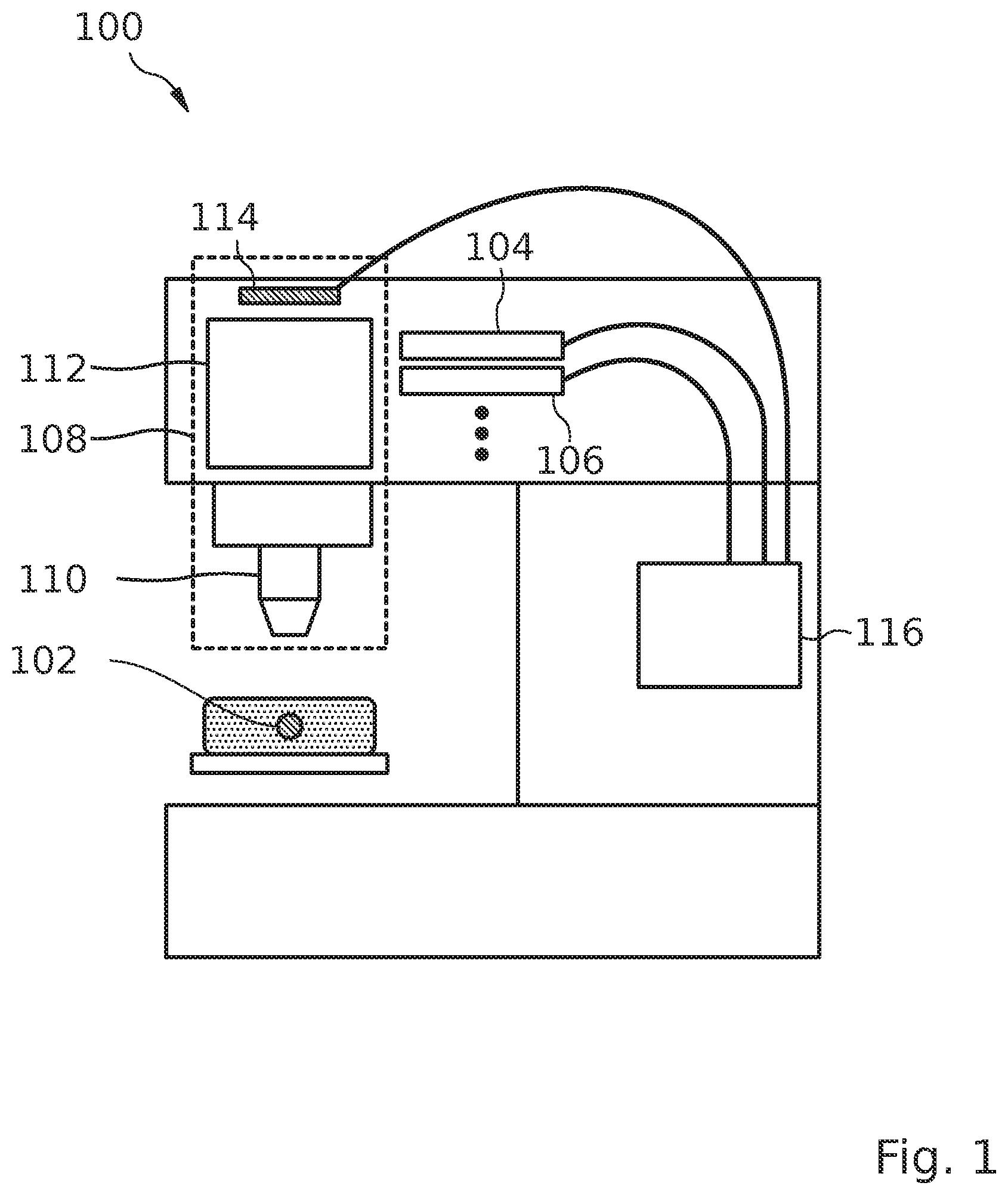 Patent US12422365 Figure 1 – Controller for an imaging device and method