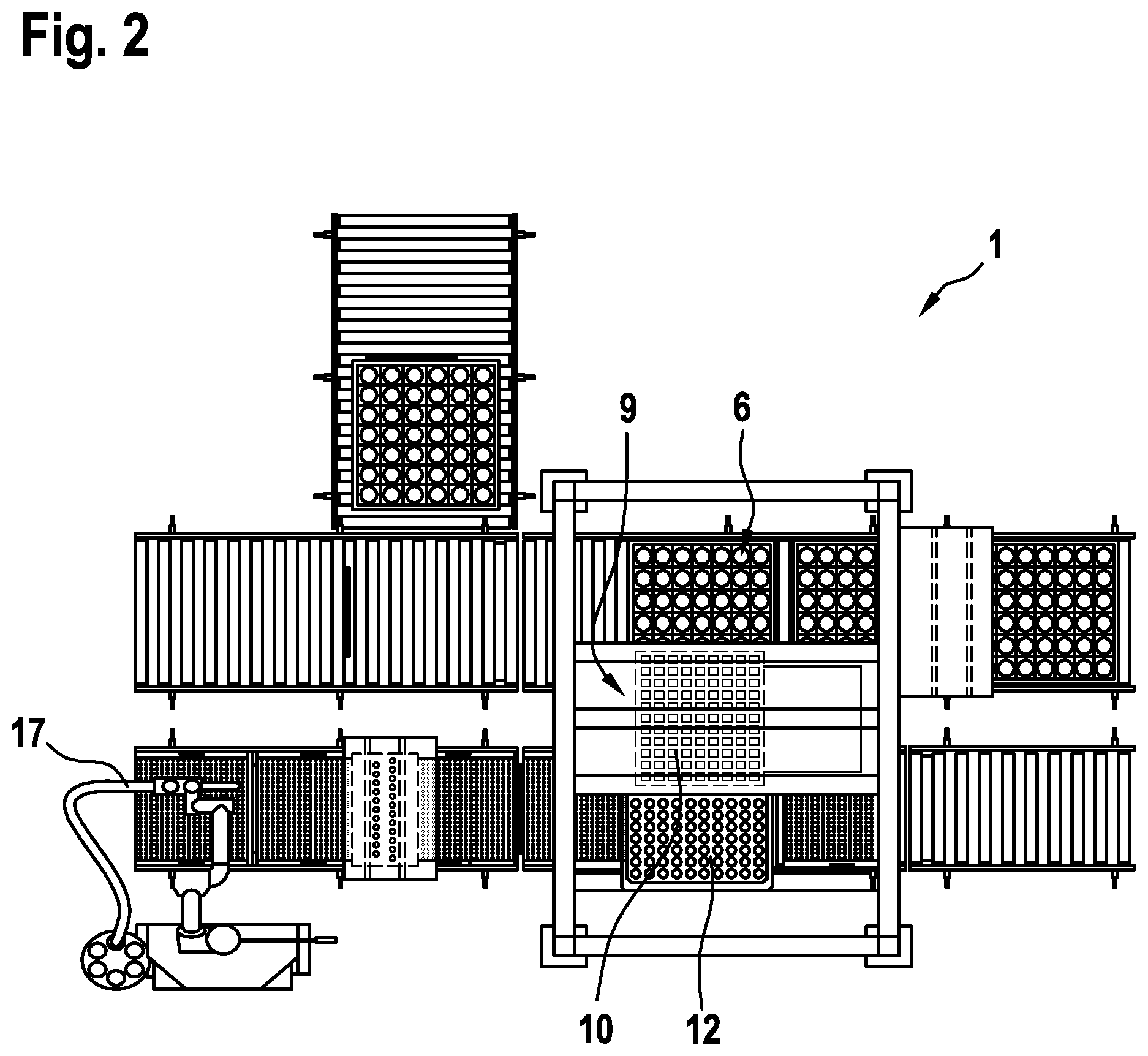 Patent US12422375 Figure 2 – Inspection unit for cans and method for determining the quality of cans