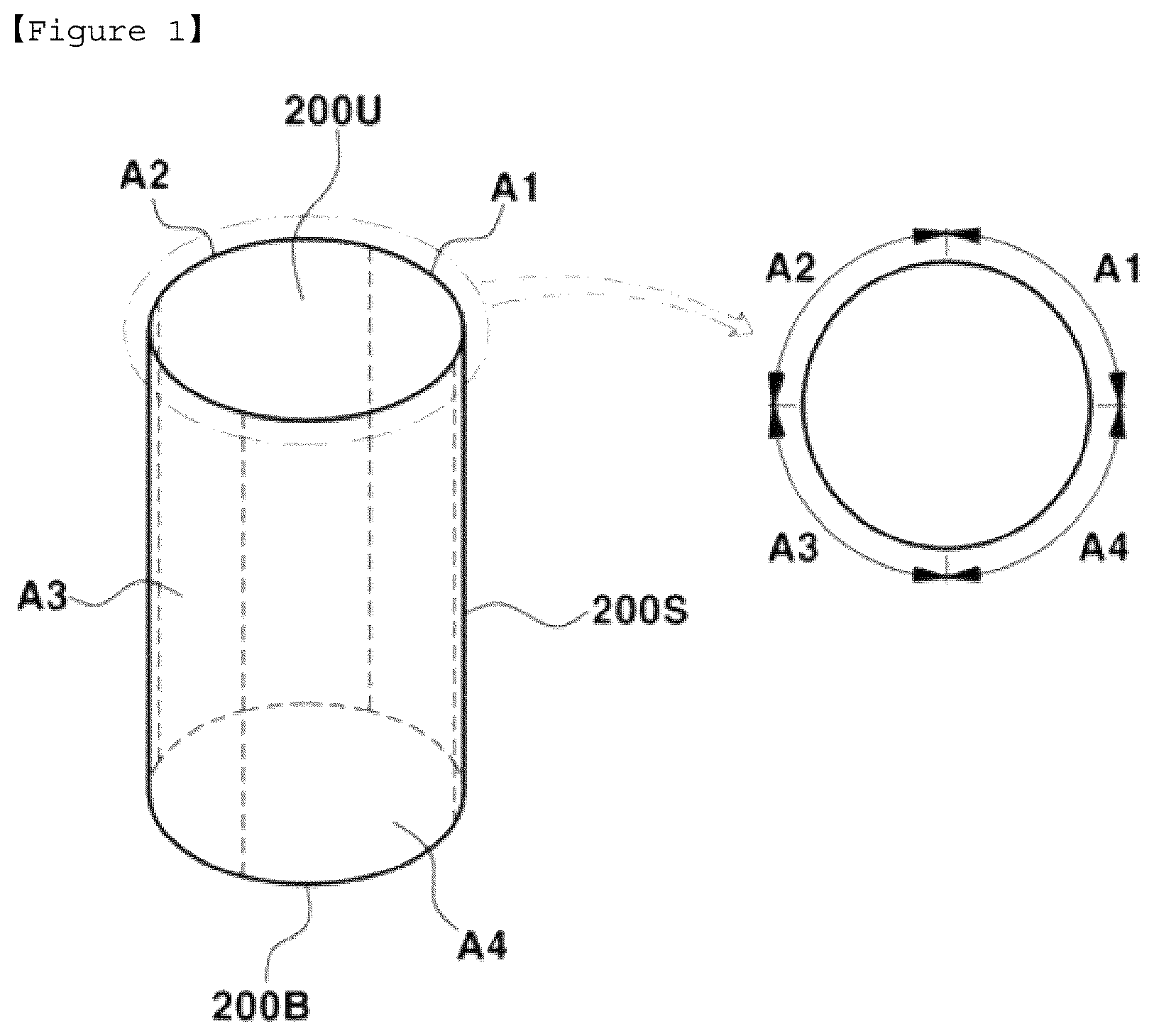 Patent US12422379 Figure 1 – Side surface inspection device of cylindrical battery