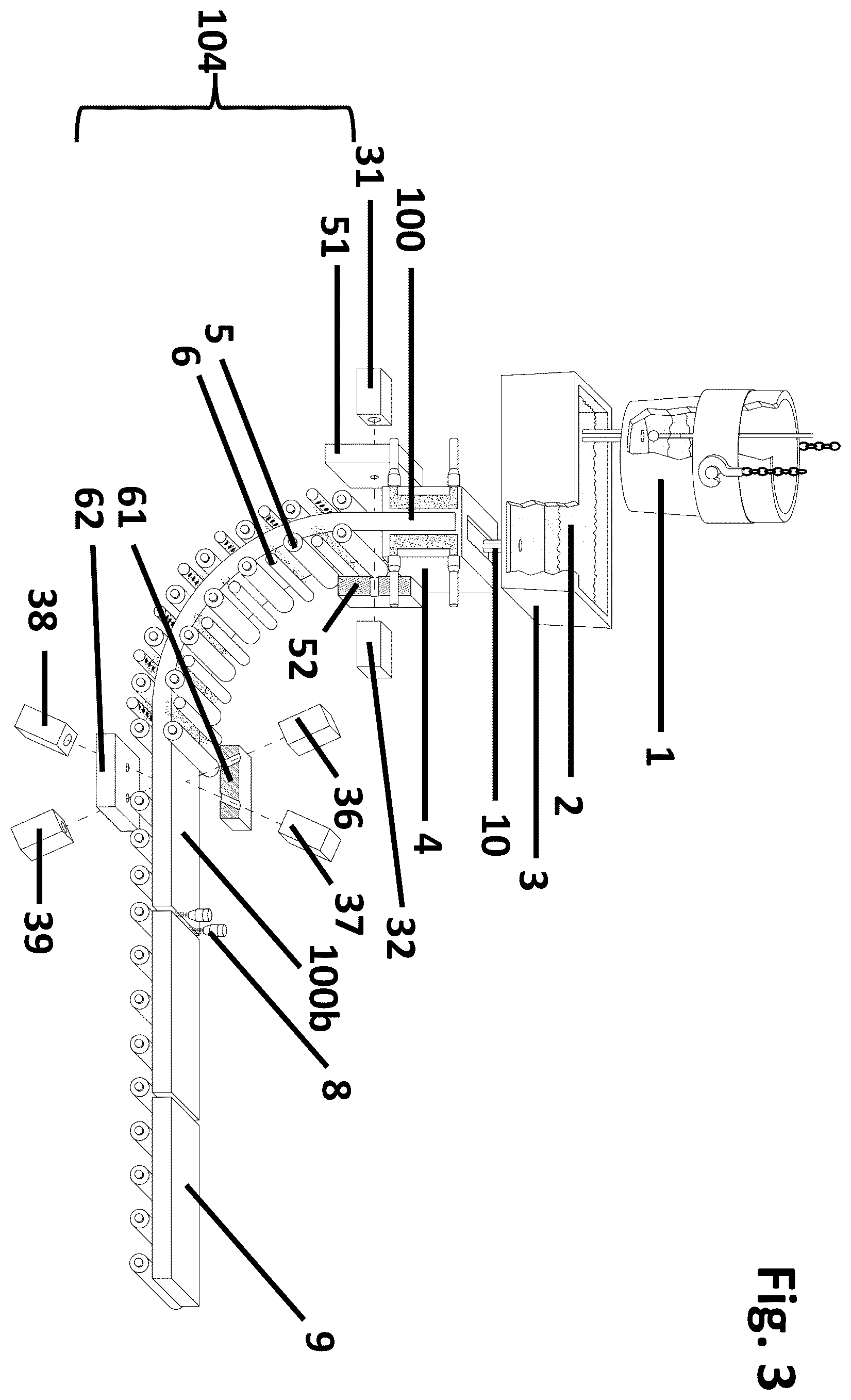 Patent US12422382 Figure 3 – Method and device for the contactless determination of at least one property of an at least partially melted endless strand