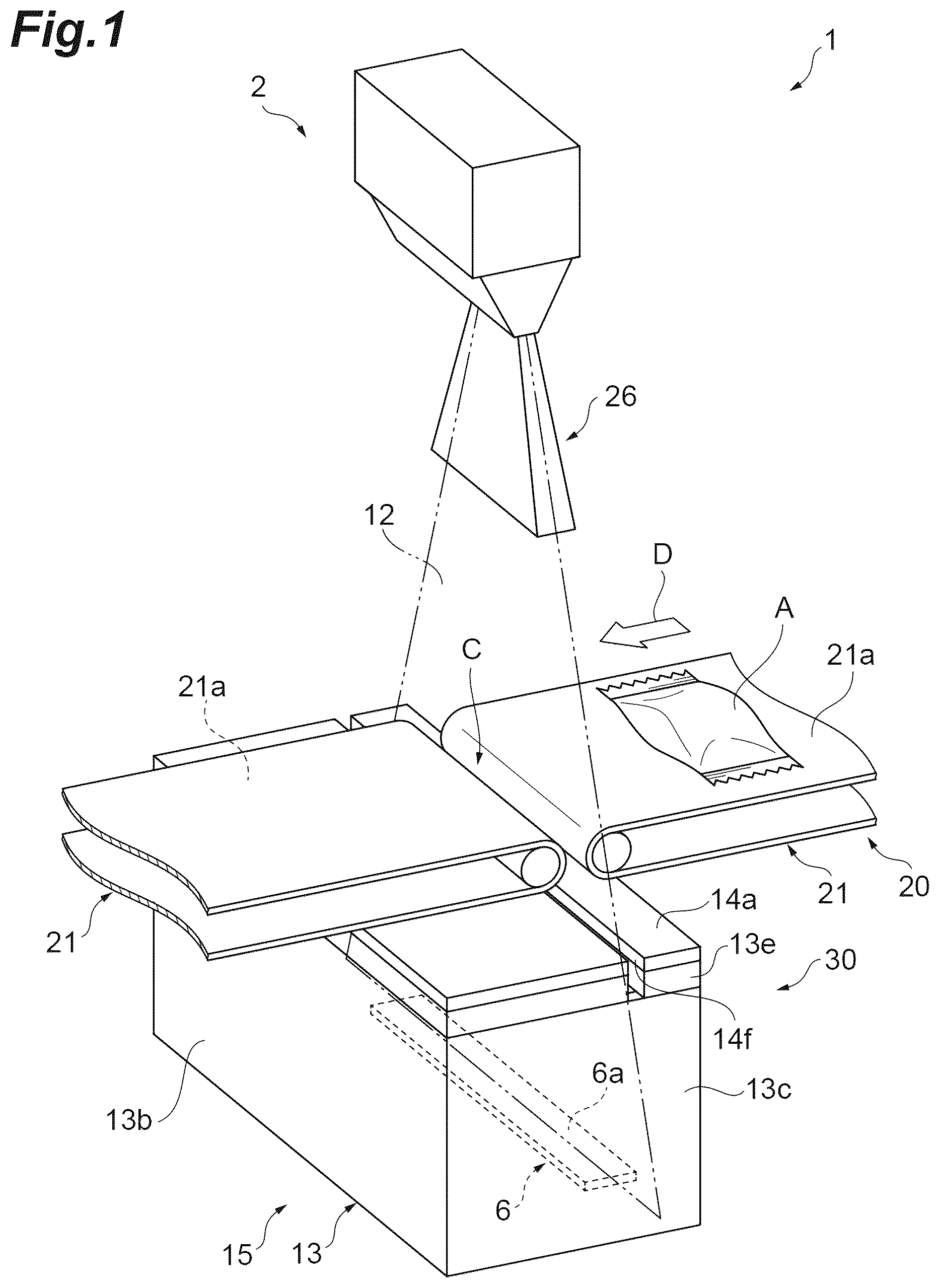 Patent US12422383 Figure 1 – Imaging unit, radiological image acquisition system, and radiological image acquisition method