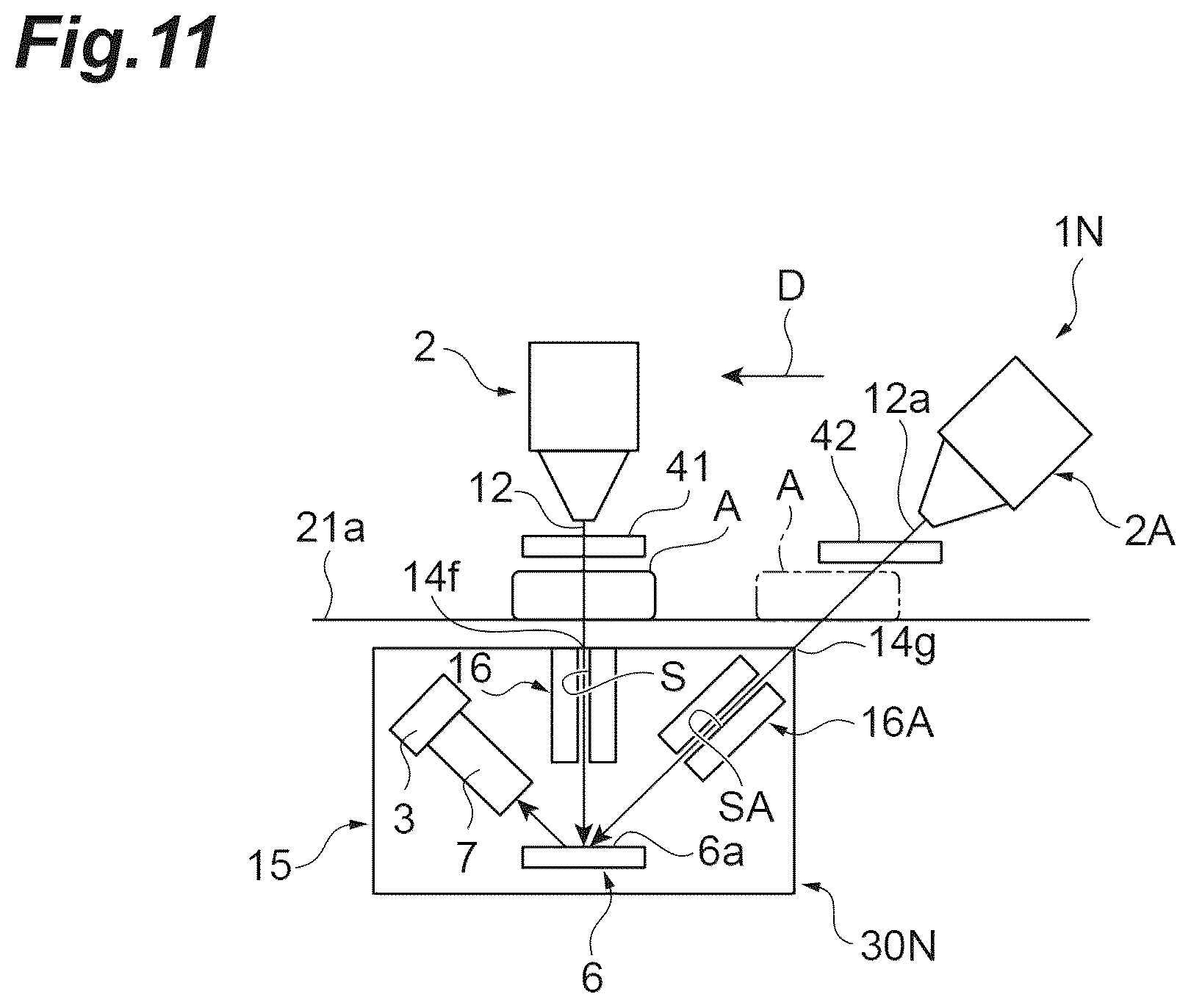 Patent US12422383 Figure 11 – Imaging unit, radiological image acquisition system, and radiological image acquisition method