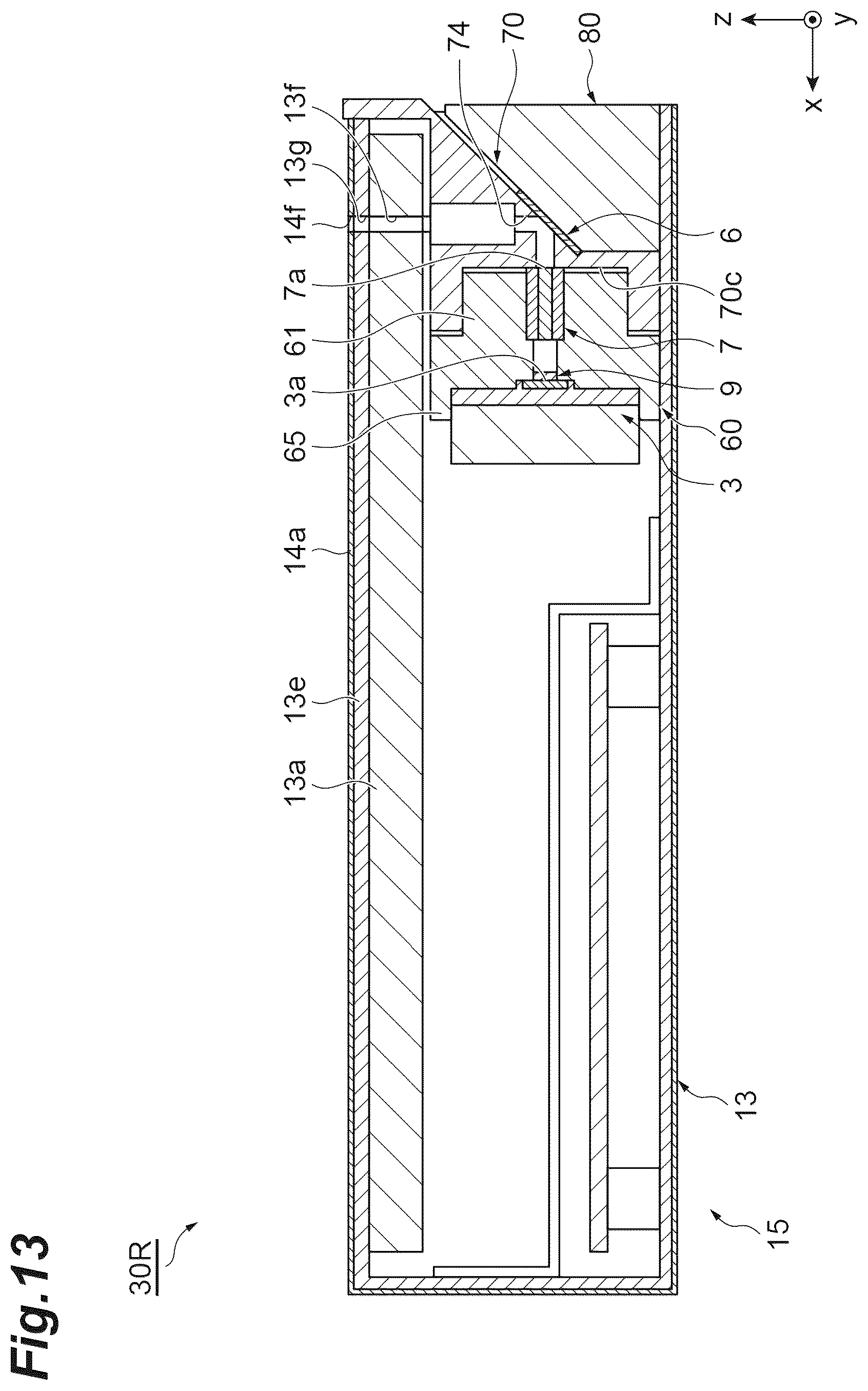 Patent US12422383 Figure 13 – Imaging unit, radiological image acquisition system, and radiological image acquisition method