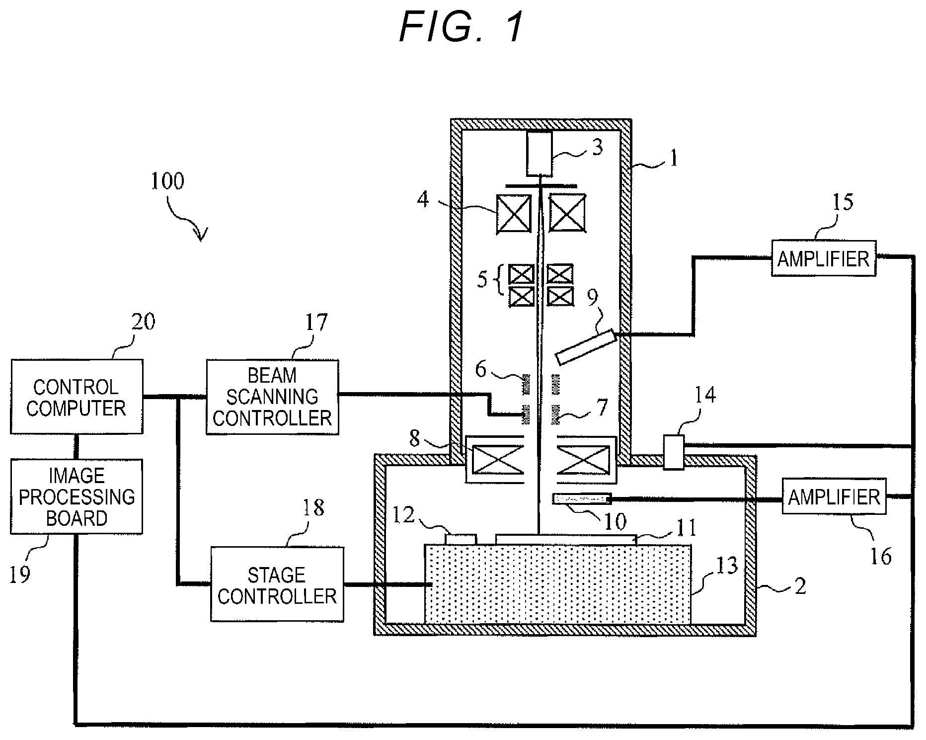Patent US12422386 — Pattern measurement device — Figure 1