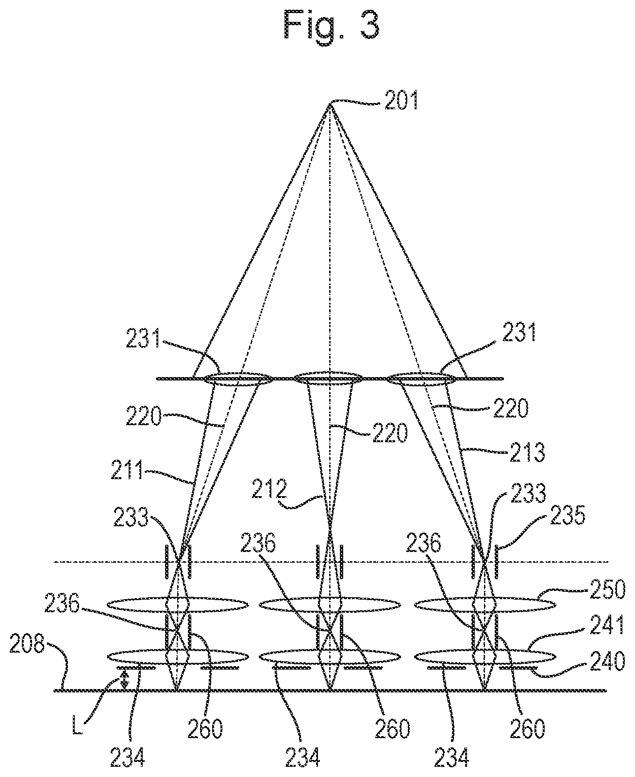 Patent US12422387 Figure 3 – Charged particle optical device, objective lens assembly, detector, detector array, and methods