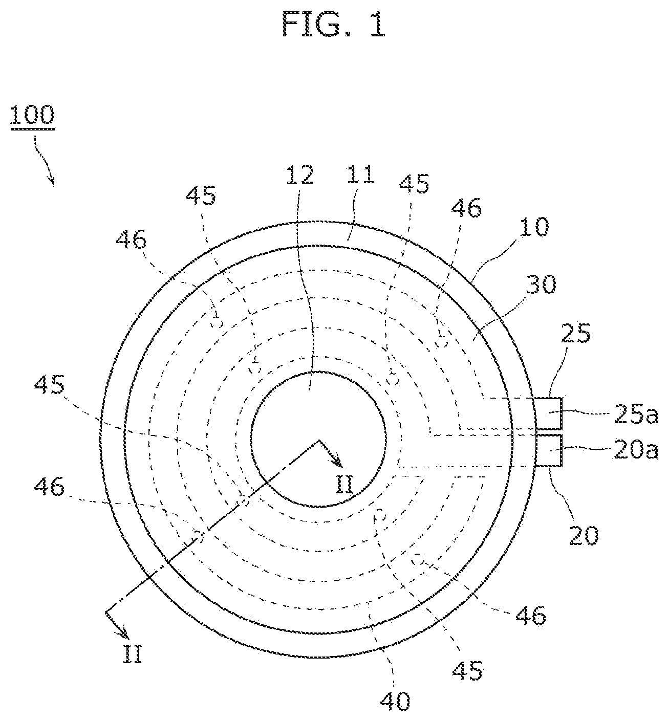 Patent US12422393 Figure 1 – Gas sensor, gas sensor assembly, and chemical substance identification method