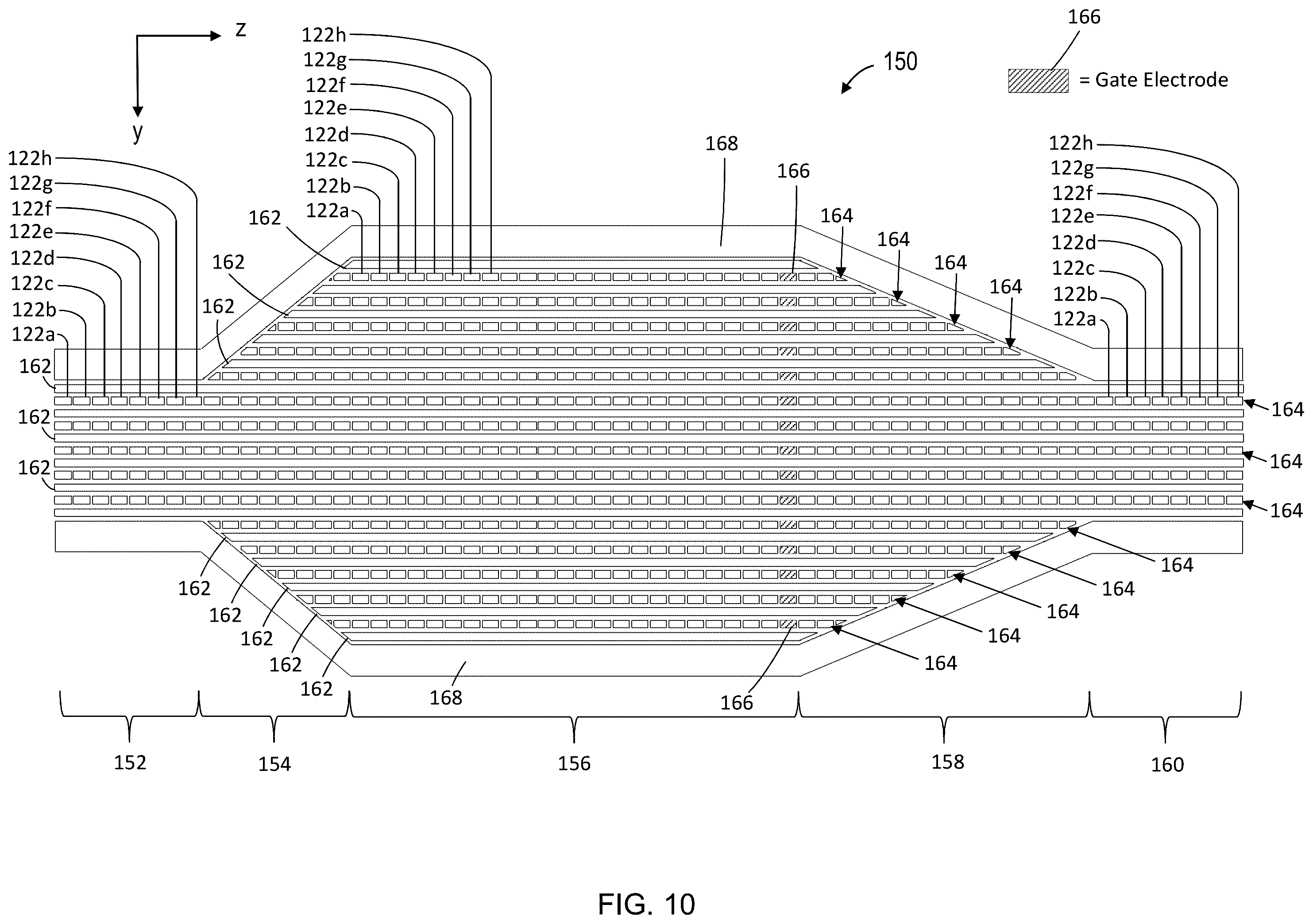 Patent US12422402 Figure 10 – Methods and apparatus for trapping and accumulation of ions