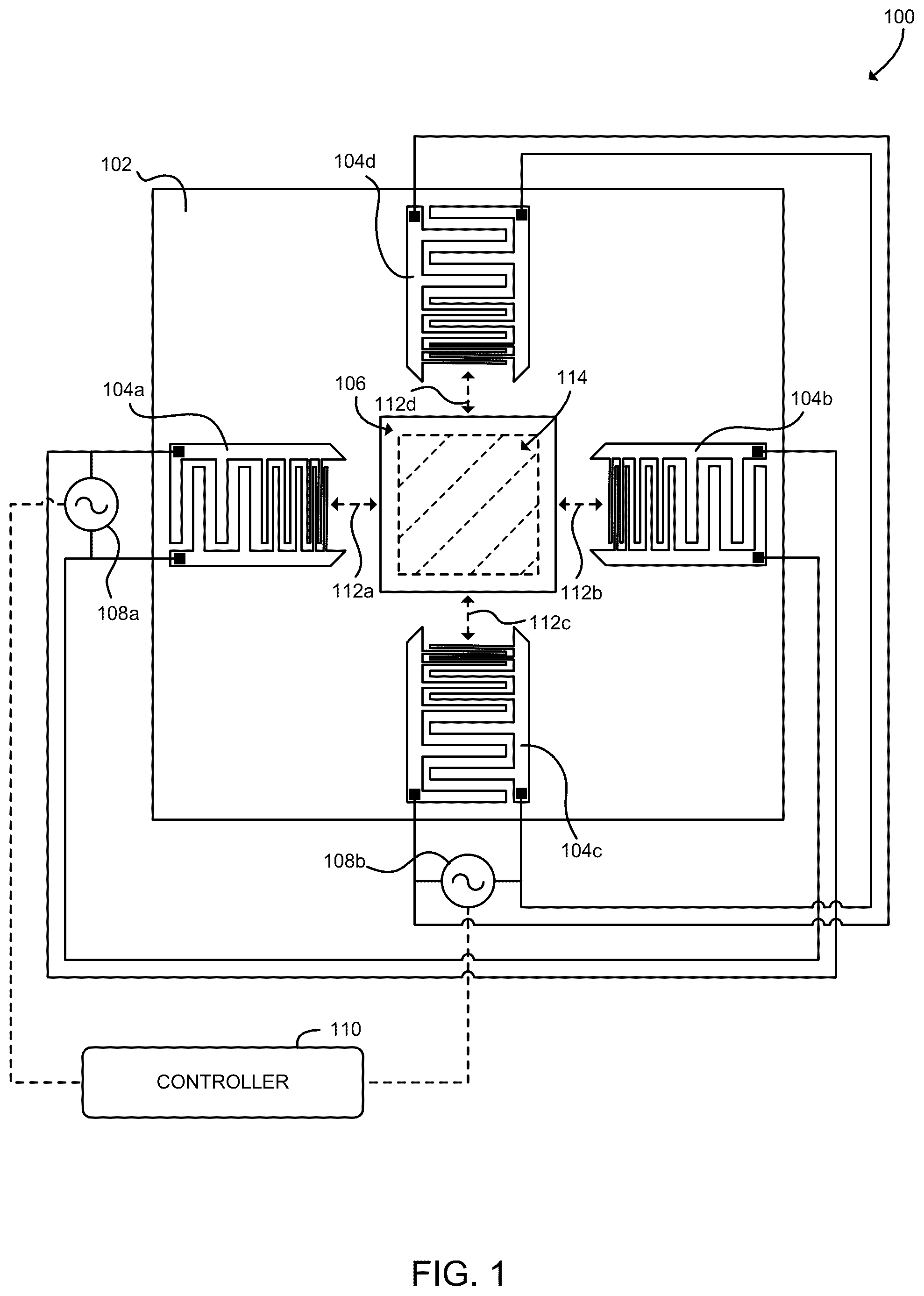 Patent US12422404 Figure 1 – Technologies for particle manipulation using harmonic acoustic waves