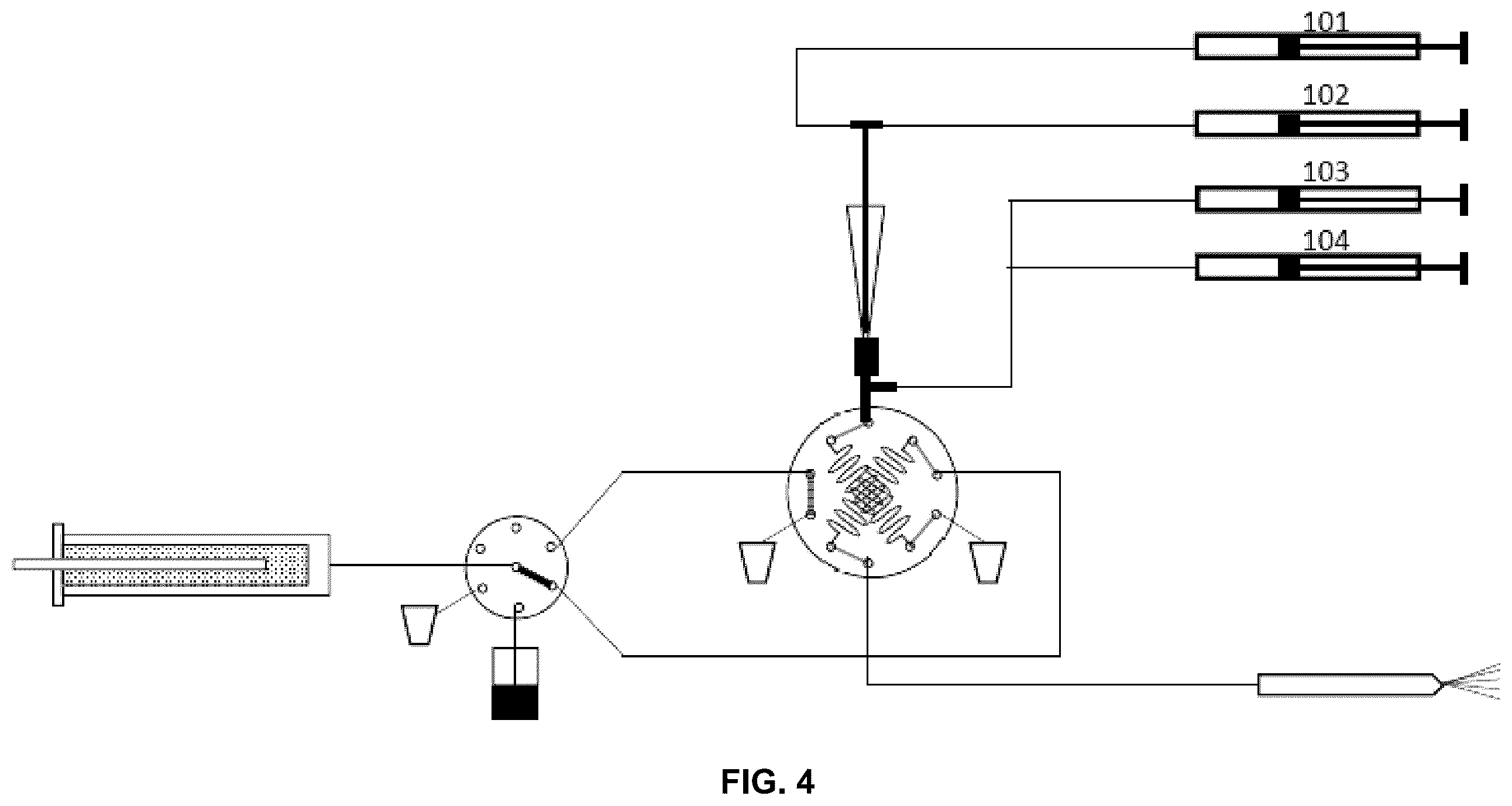 Patent US12422414 Figure 4 – Chromatographic analysis with low pressure dual gradient refocusing