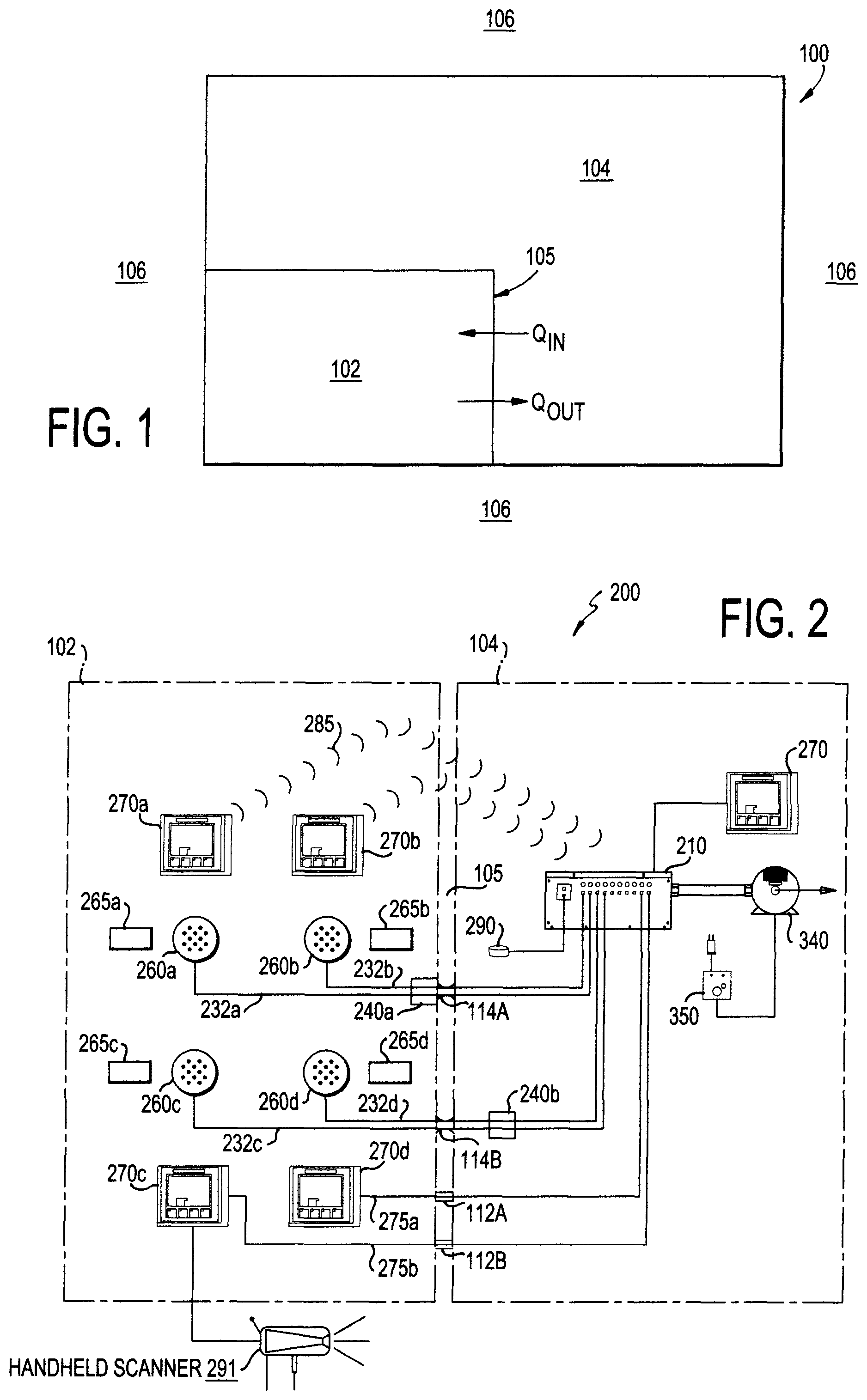Patent US12422420 — Programmable logic controller-based system and user interface for air sampling in controlled environments — Figure 1
