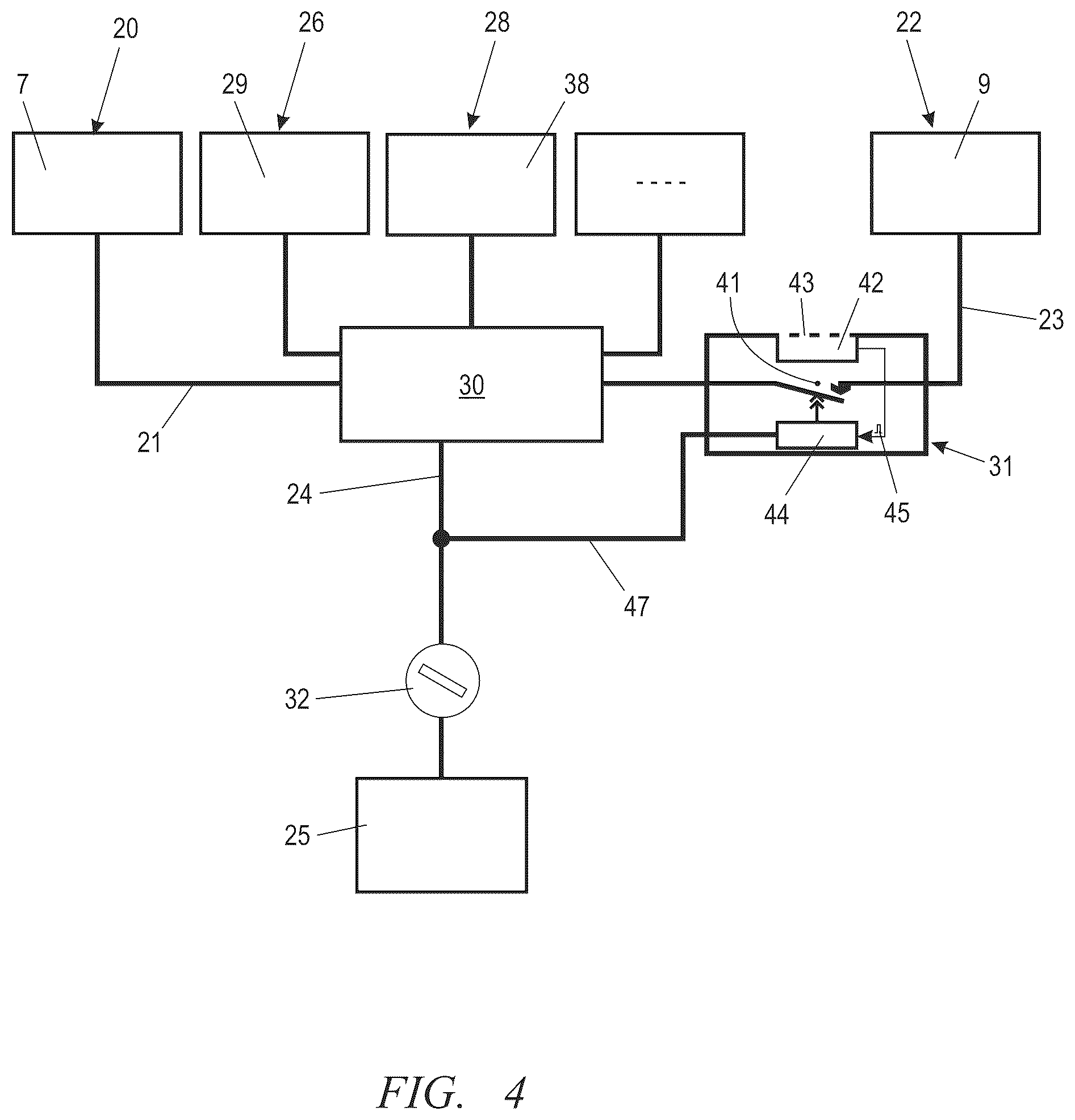 Patent US12422422 Figure 3 – Internal combustion engine with a generator and a carbon monoxide sensor