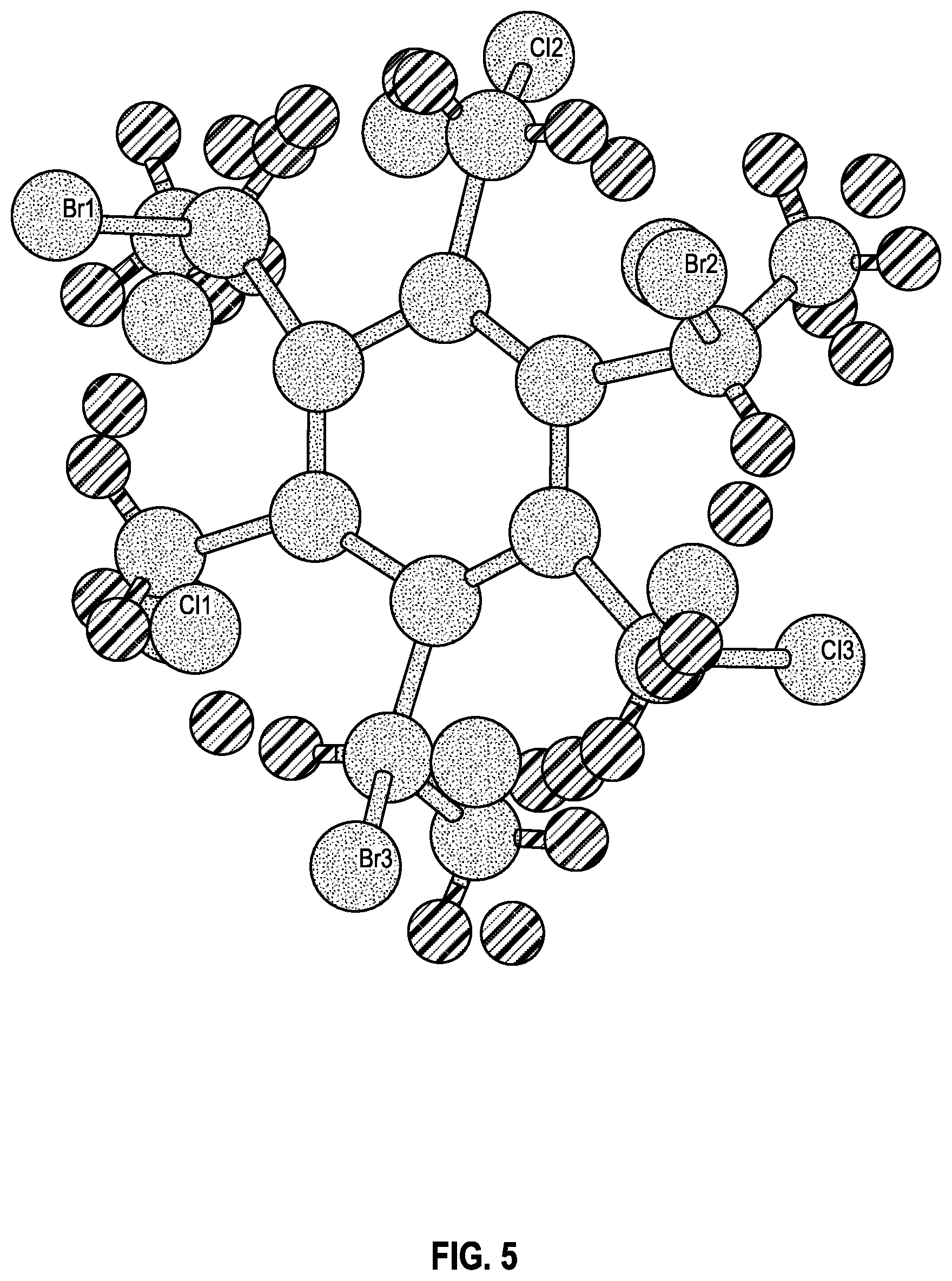 Patent US12422430 Figure 4 – Fluid analyses and sensor constructs employing hexasubstituted benzenes