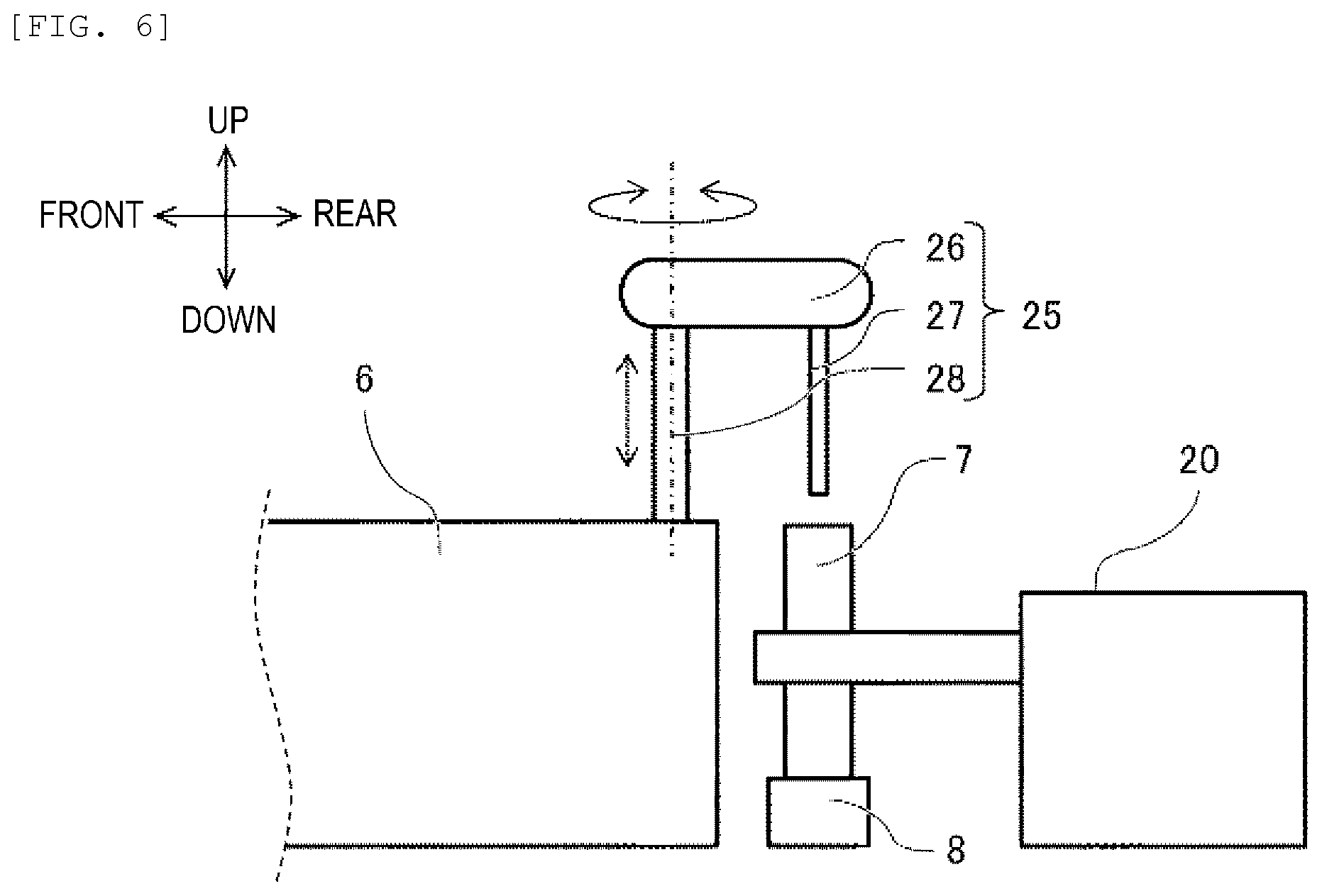 Patent US12422447 Figure 6 – Connection device and automated system for inspecting specimen
