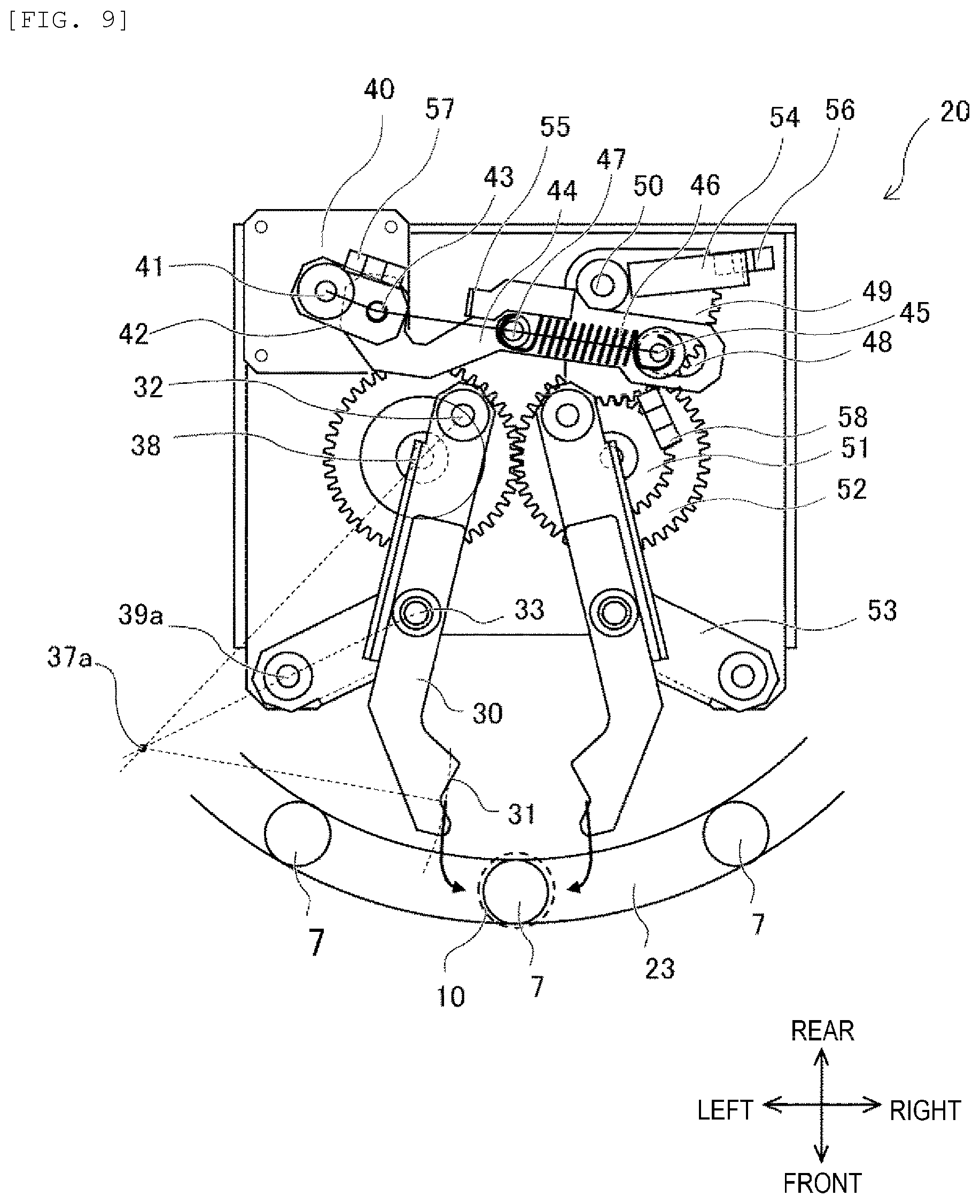 Patent US12422447 Figure 9 – Connection device and automated system for inspecting specimen
