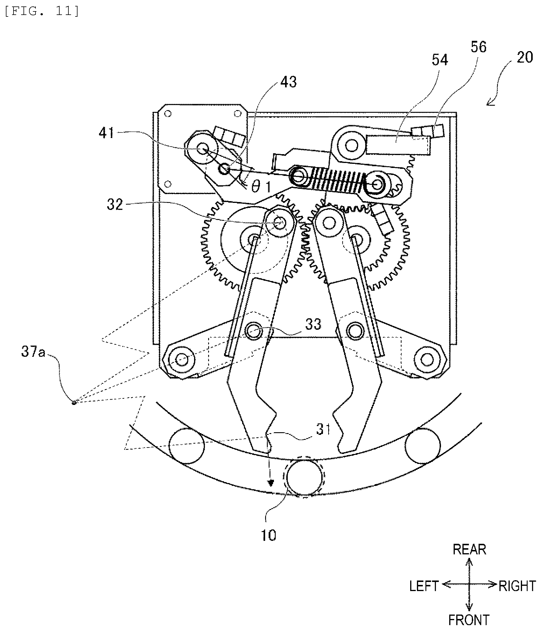 Patent US12422447 Figure 11 – Connection device and automated system for inspecting specimen