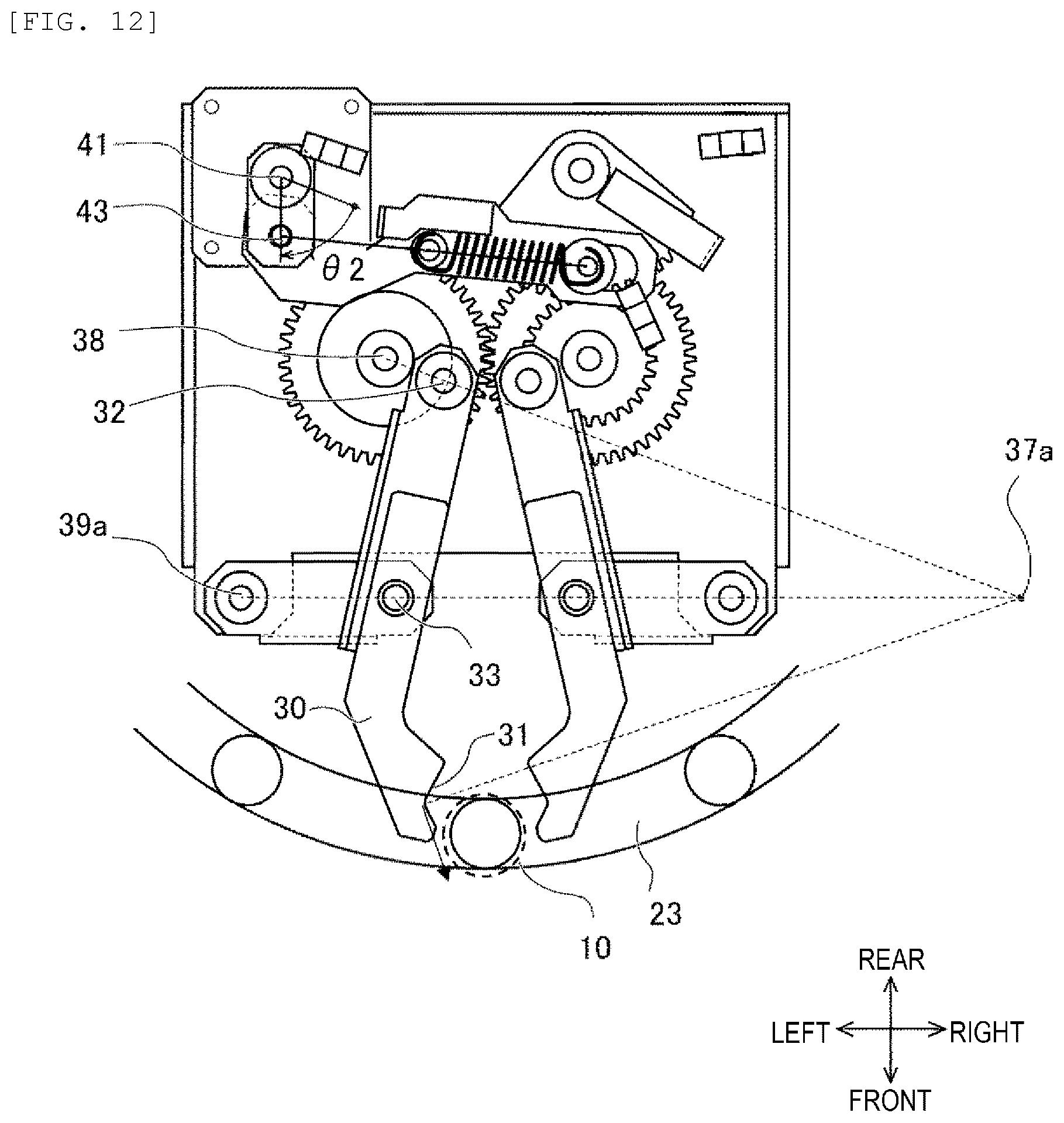 Patent US12422447 Figure 12 – Connection device and automated system for inspecting specimen