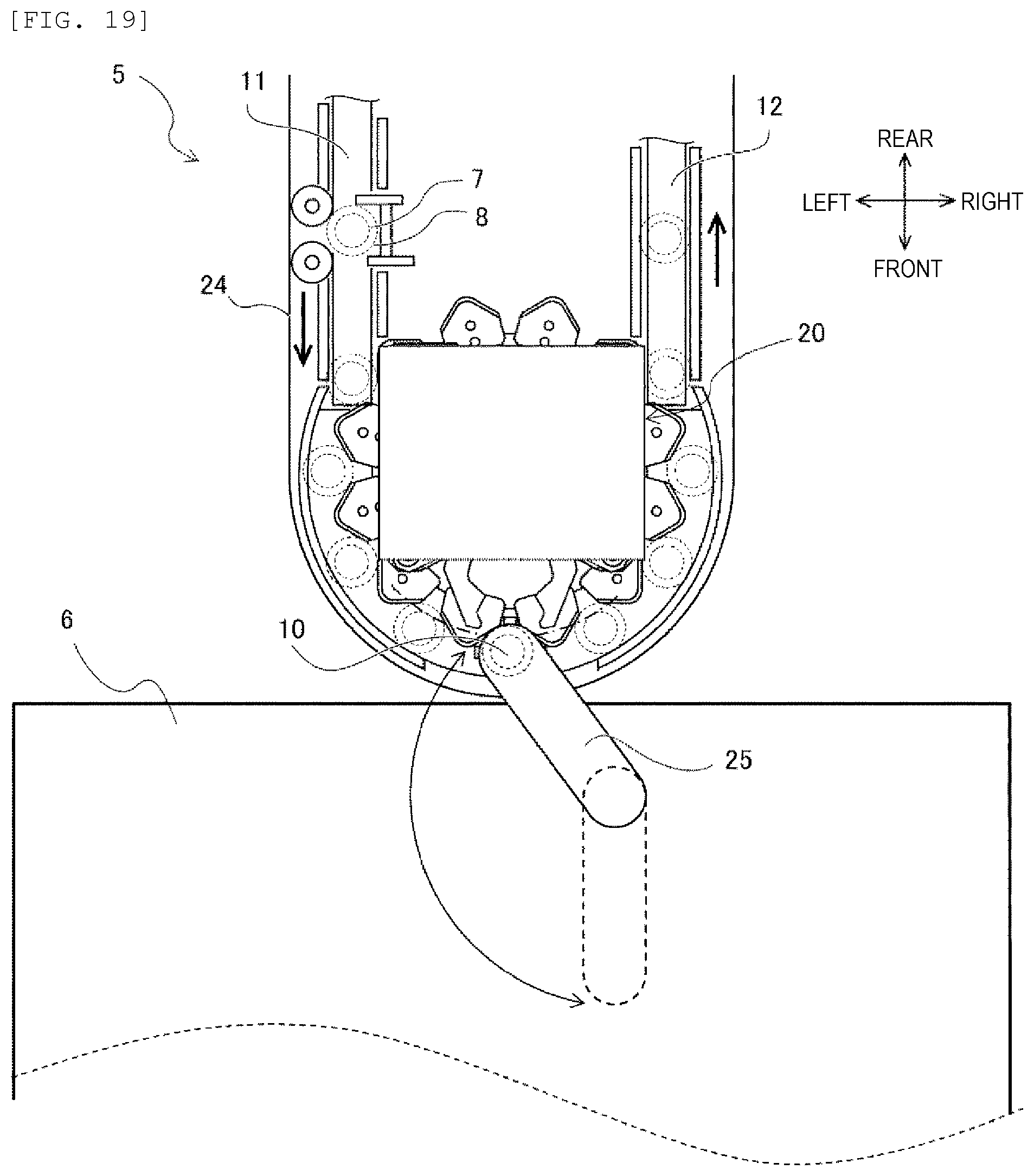Patent US12422447 Figure 19 – Connection device and automated system for inspecting specimen