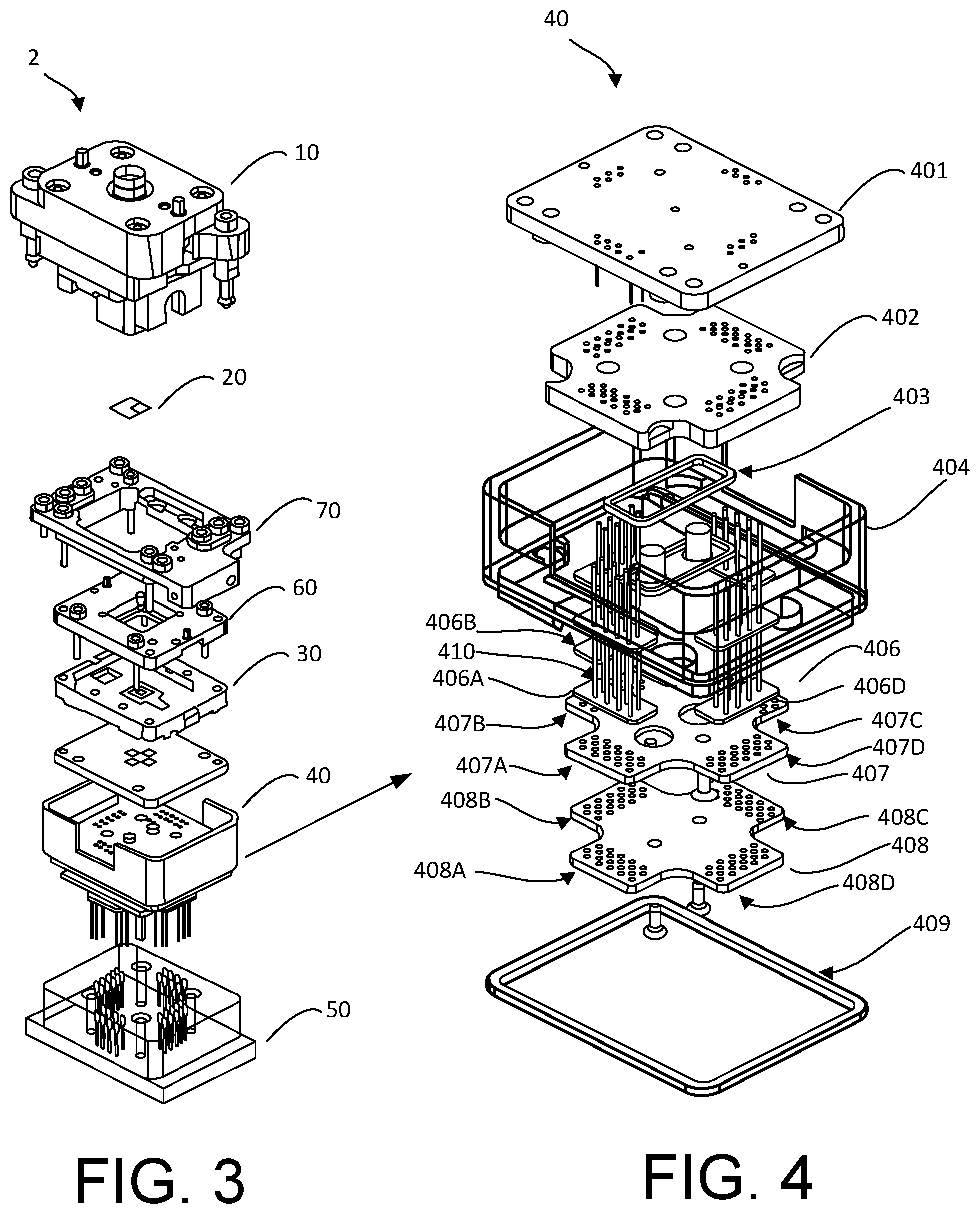 Patent US12422455 Figure 3 – Temperature resistant contact unit holder receptacle assembly and related methods