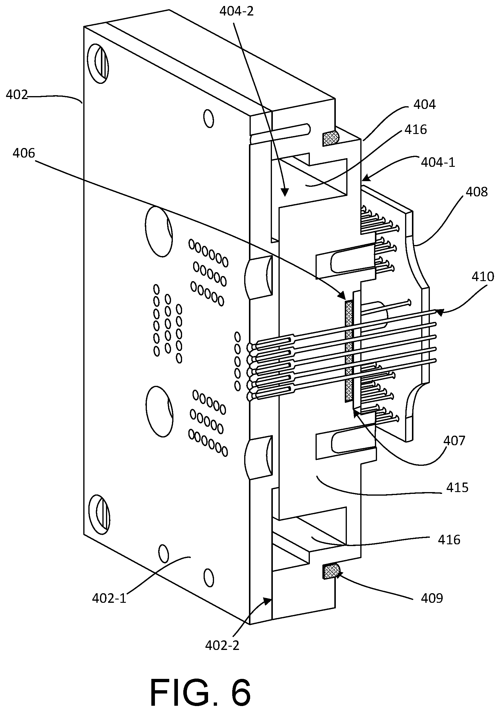 Patent US12422455 Figure 5 – Temperature resistant contact unit holder receptacle assembly and related methods