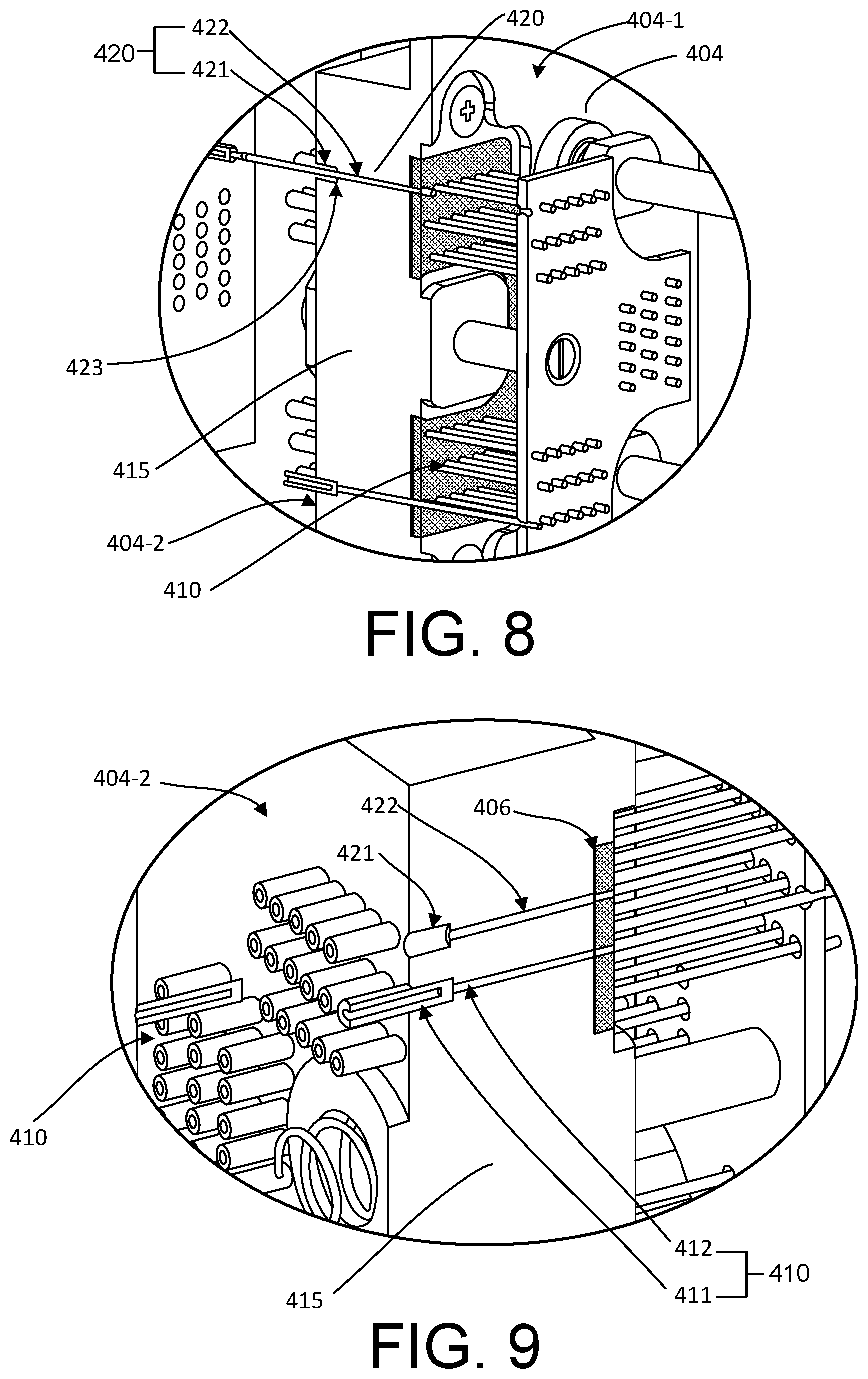 Patent US12422455 Figure 7 – Temperature resistant contact unit holder receptacle assembly and related methods