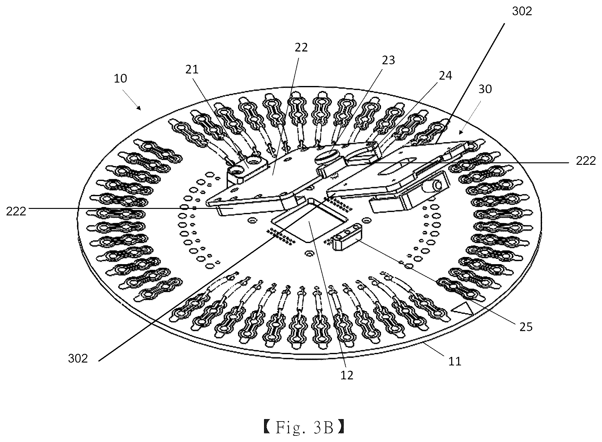 Patent US12422457 Figure 6 – Probe card
