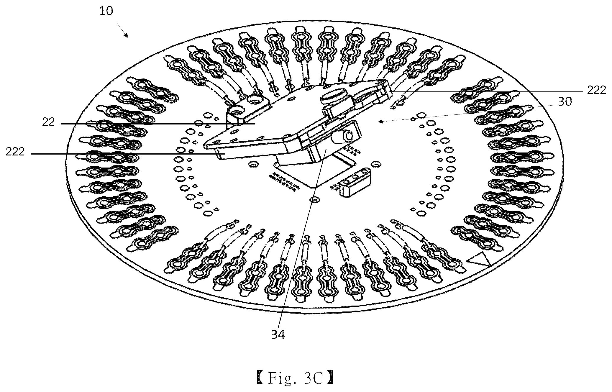 Patent US12422457 Figure 7 – Probe card