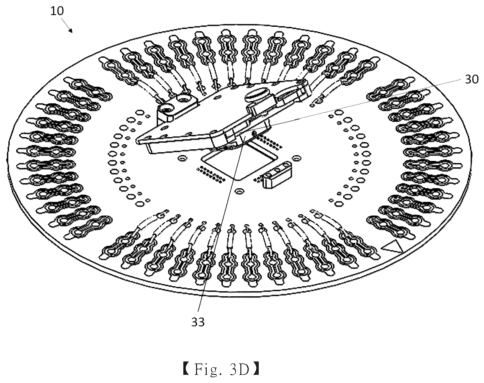 Patent US12422457 Figure 8 – Probe card