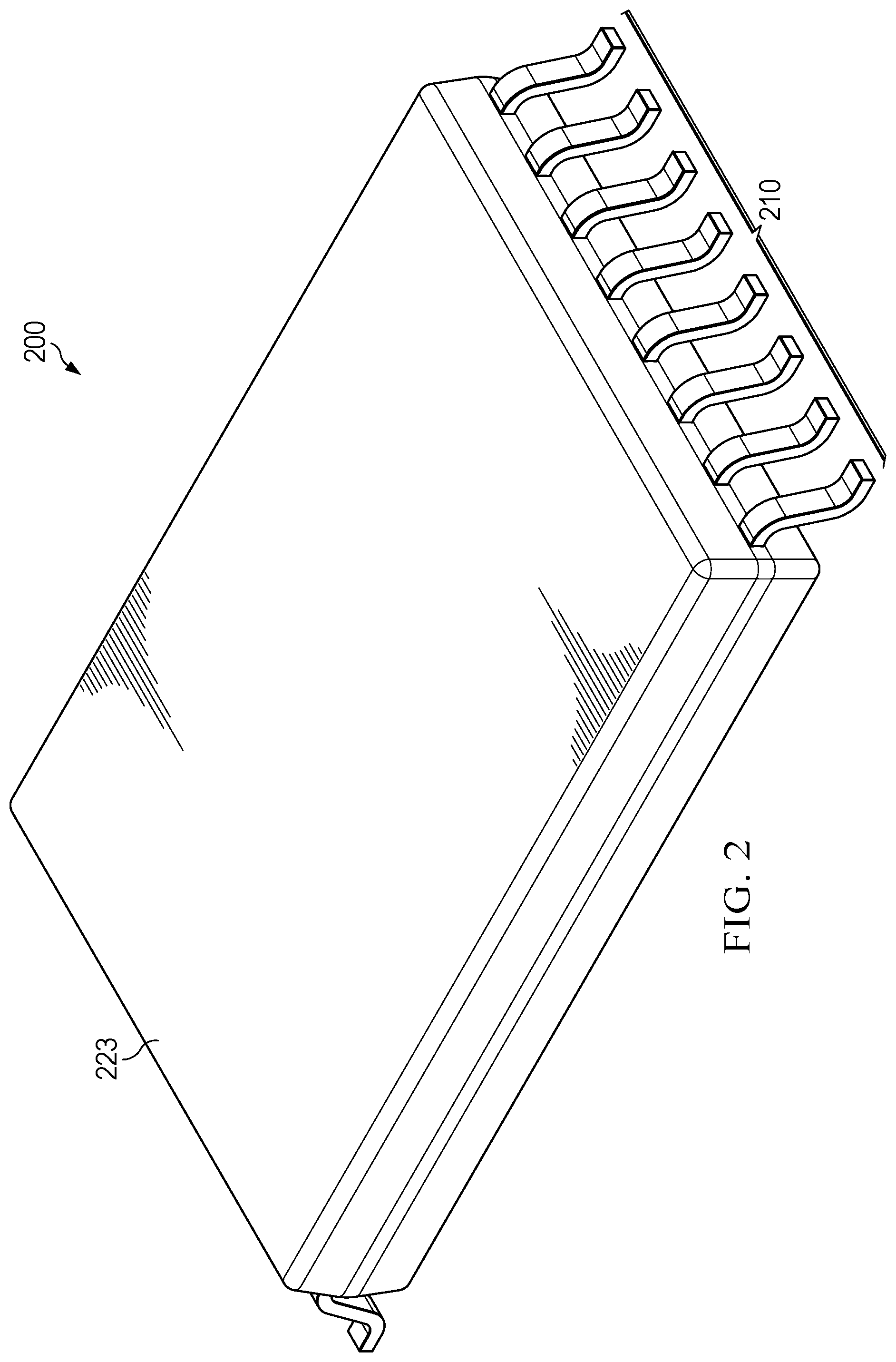 Patent US12422459 Figure 3 – Semiconductor device package with internal magnetic shield for hall sensor