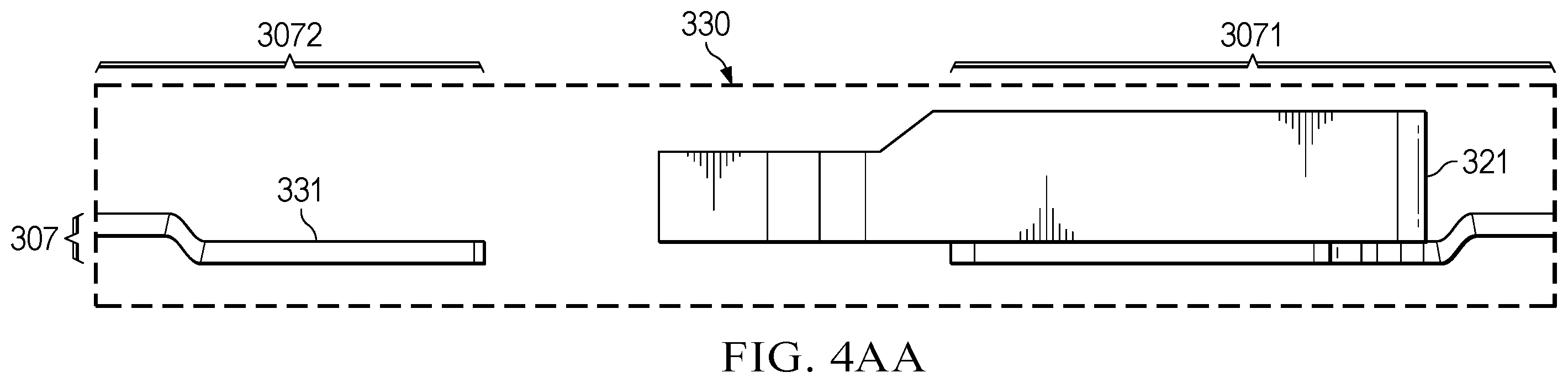 Patent US12422459 Figure 6 – Semiconductor device package with internal magnetic shield for hall sensor