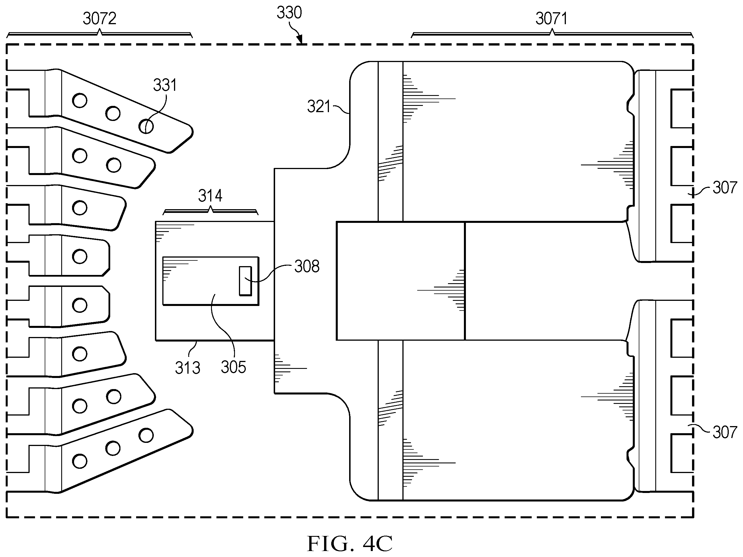 Patent US12422459 Figure 9 – Semiconductor device package with internal magnetic shield for hall sensor