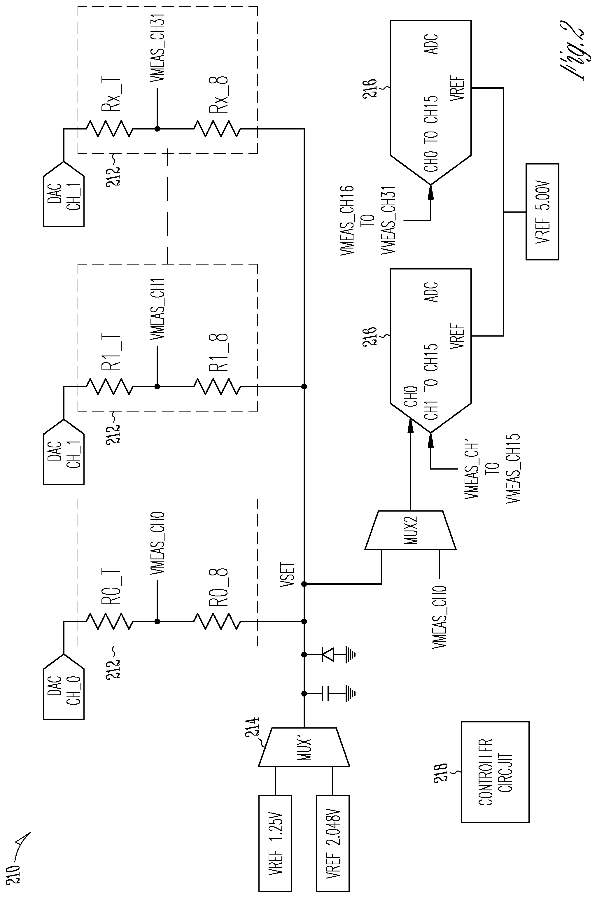 Patent US12422461 Figure 2 – Method to measure high voltages accurately