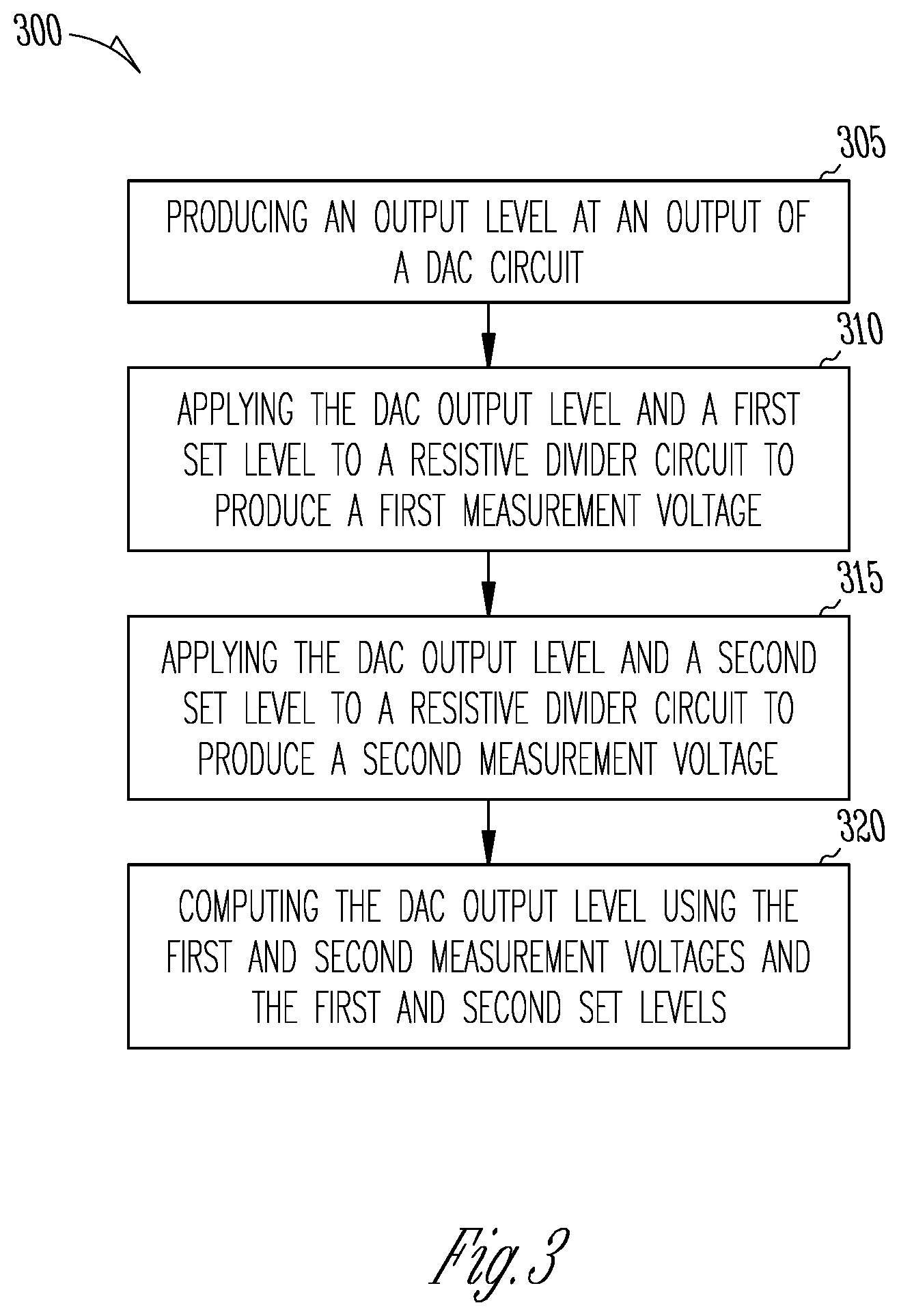Patent US12422461 Figure 3 – Method to measure high voltages accurately