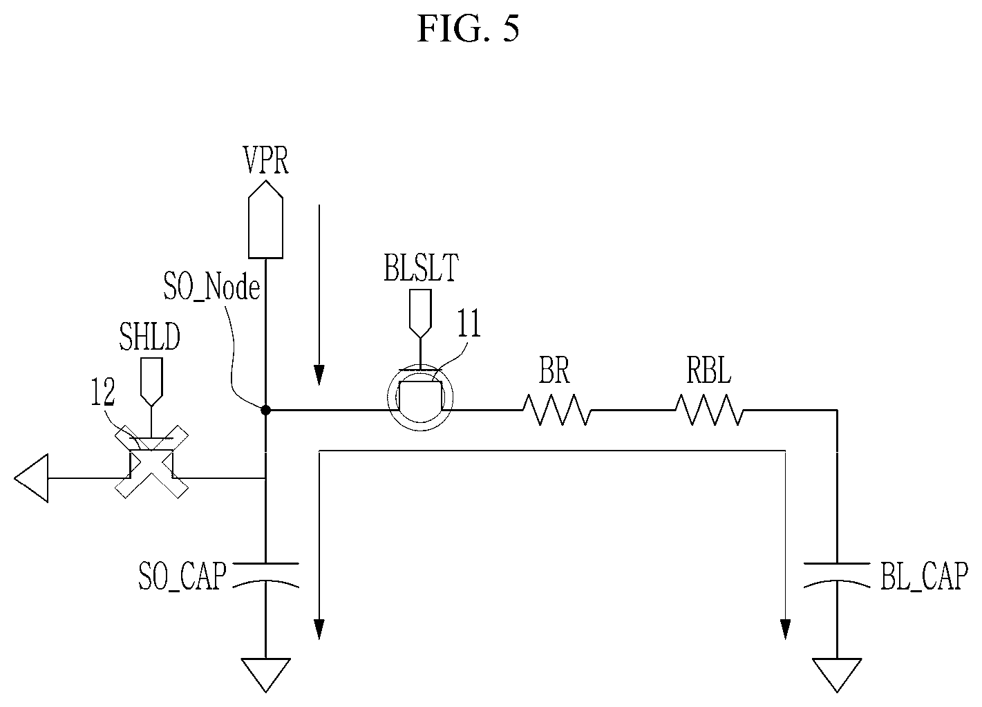 Patent US12422466 Figure 5 – Bonding quality test method, bonding quality test circuit, and memory device including bonding quality test circuit