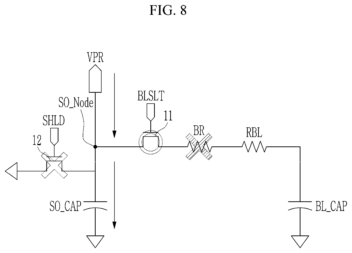 Patent US12422466 Figure 8 – Bonding quality test method, bonding quality test circuit, and memory device including bonding quality test circuit