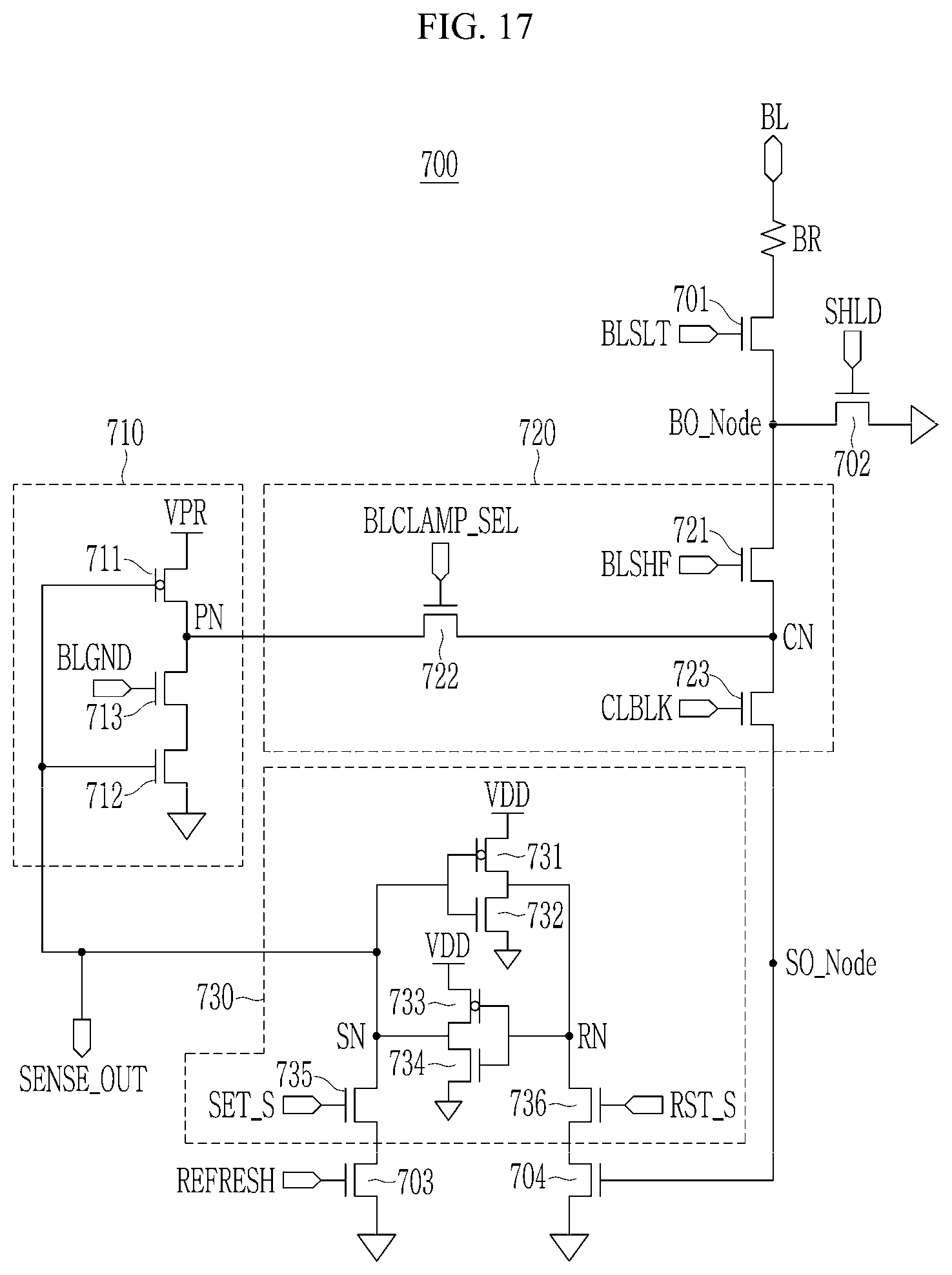 Patent US12422466 Figure 17 – Bonding quality test method, bonding quality test circuit, and memory device including bonding quality test circuit