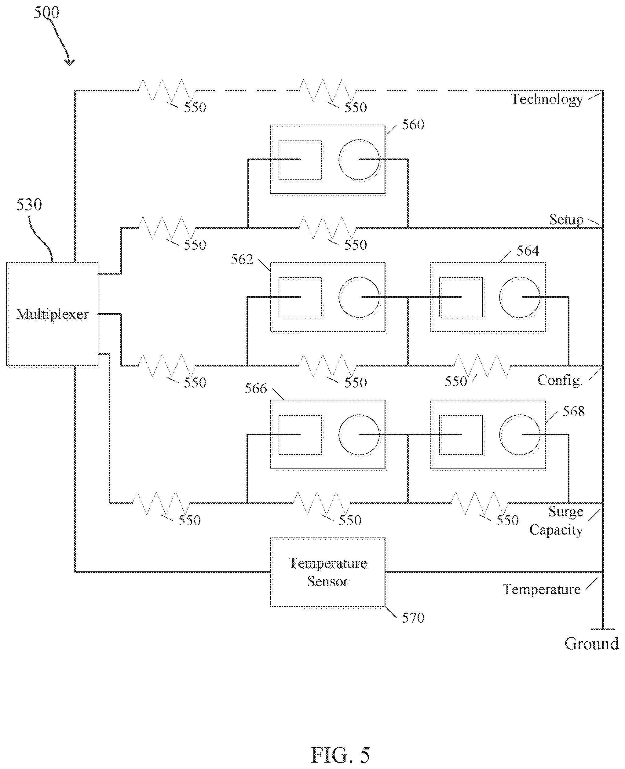 Patent US12422469 Figure 5 – Devices and methods for surge protection device monitoring
