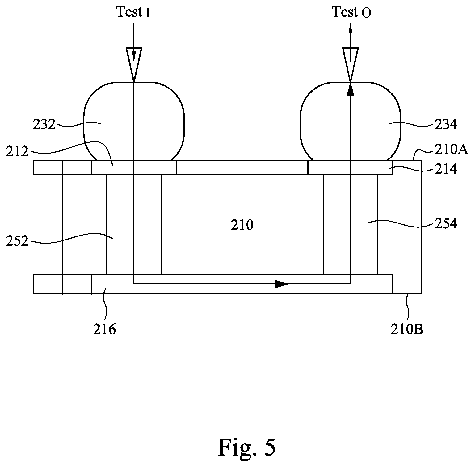Patent US12422470 Figure 3 – Semiconductor packages with through via structures and methods for testing the same