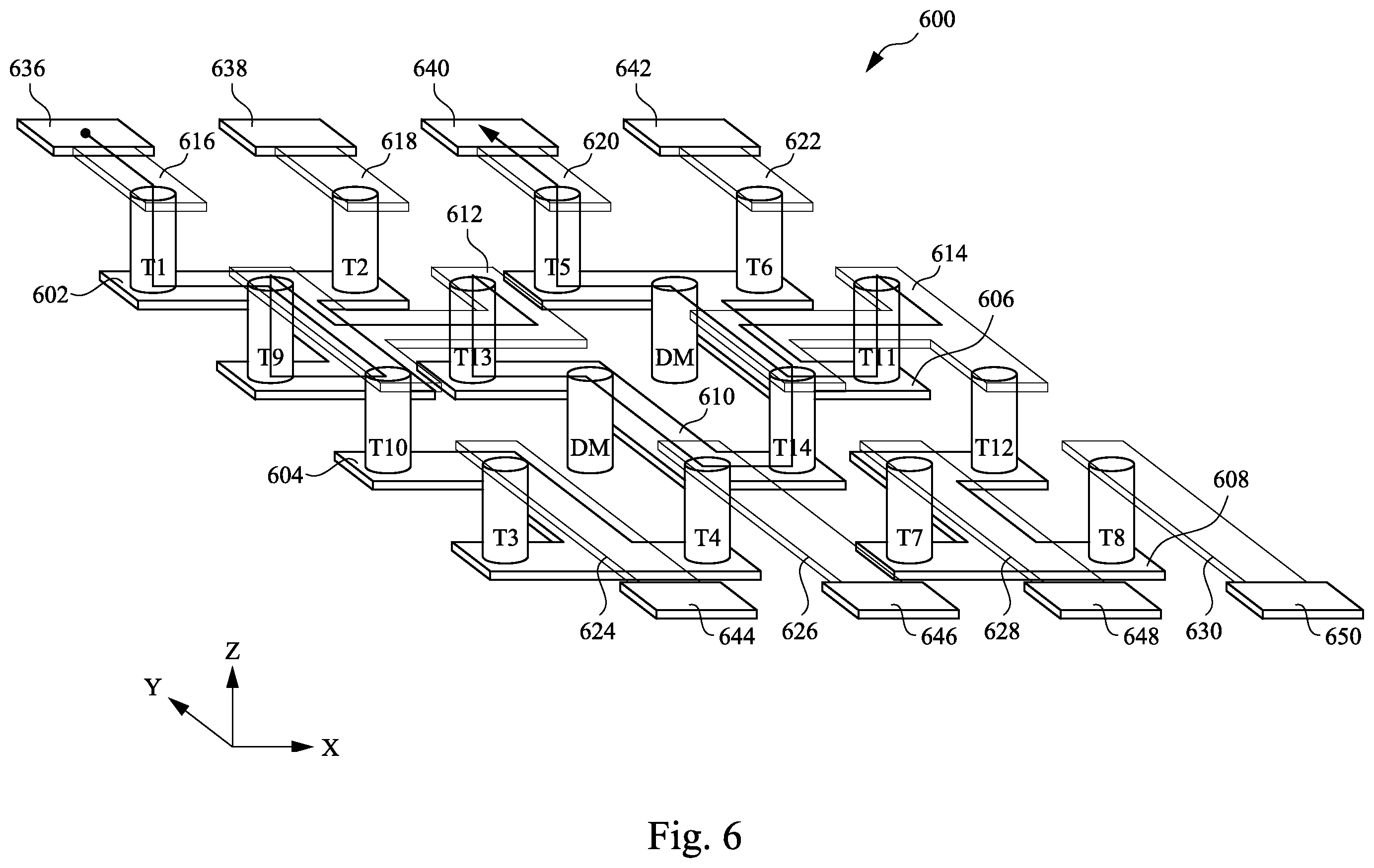 Patent US12422470 Figure 4 – Semiconductor packages with through via structures and methods for testing the same