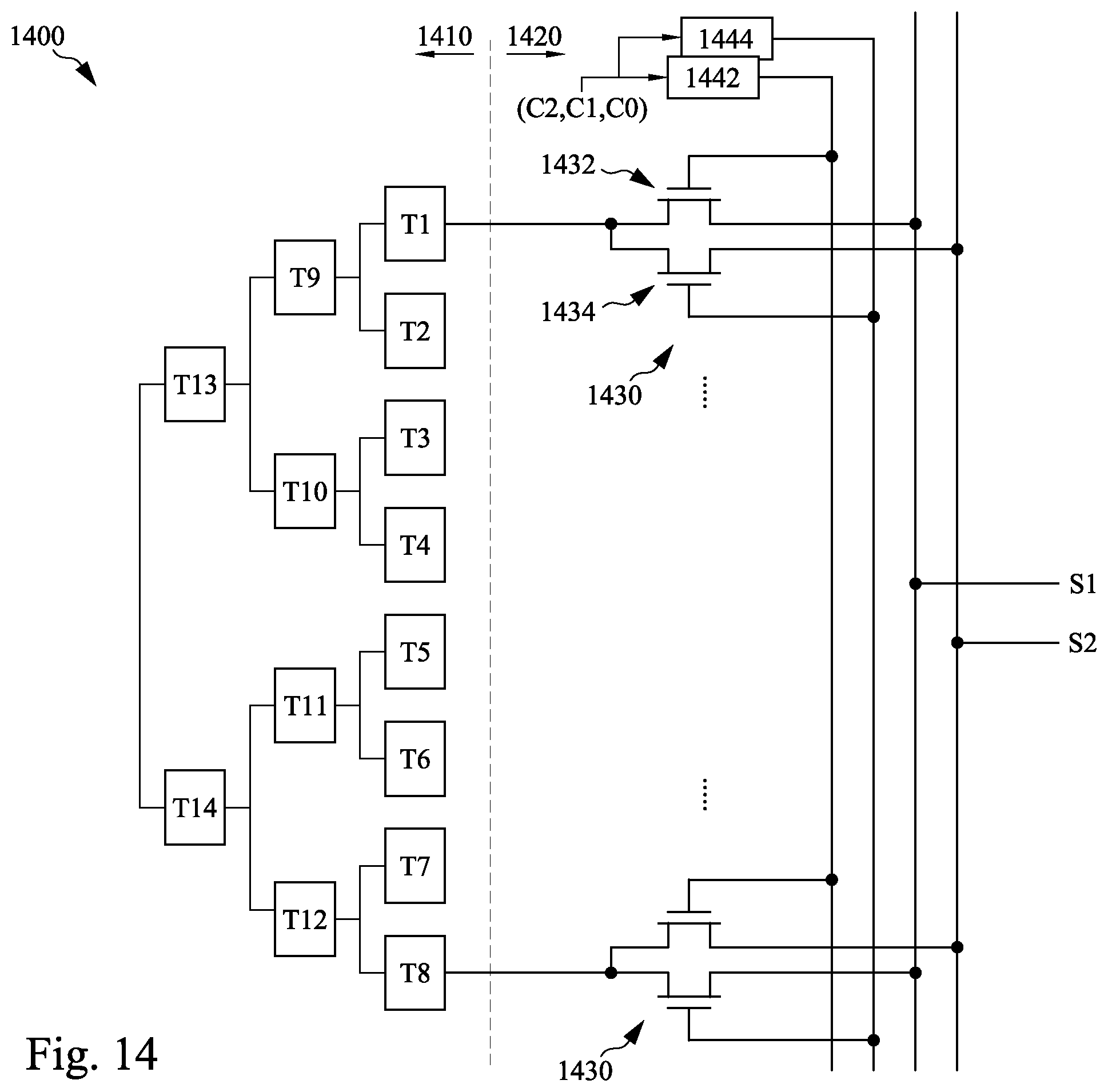 Patent US12422470 Figure 12 – Semiconductor packages with through via structures and methods for testing the same
