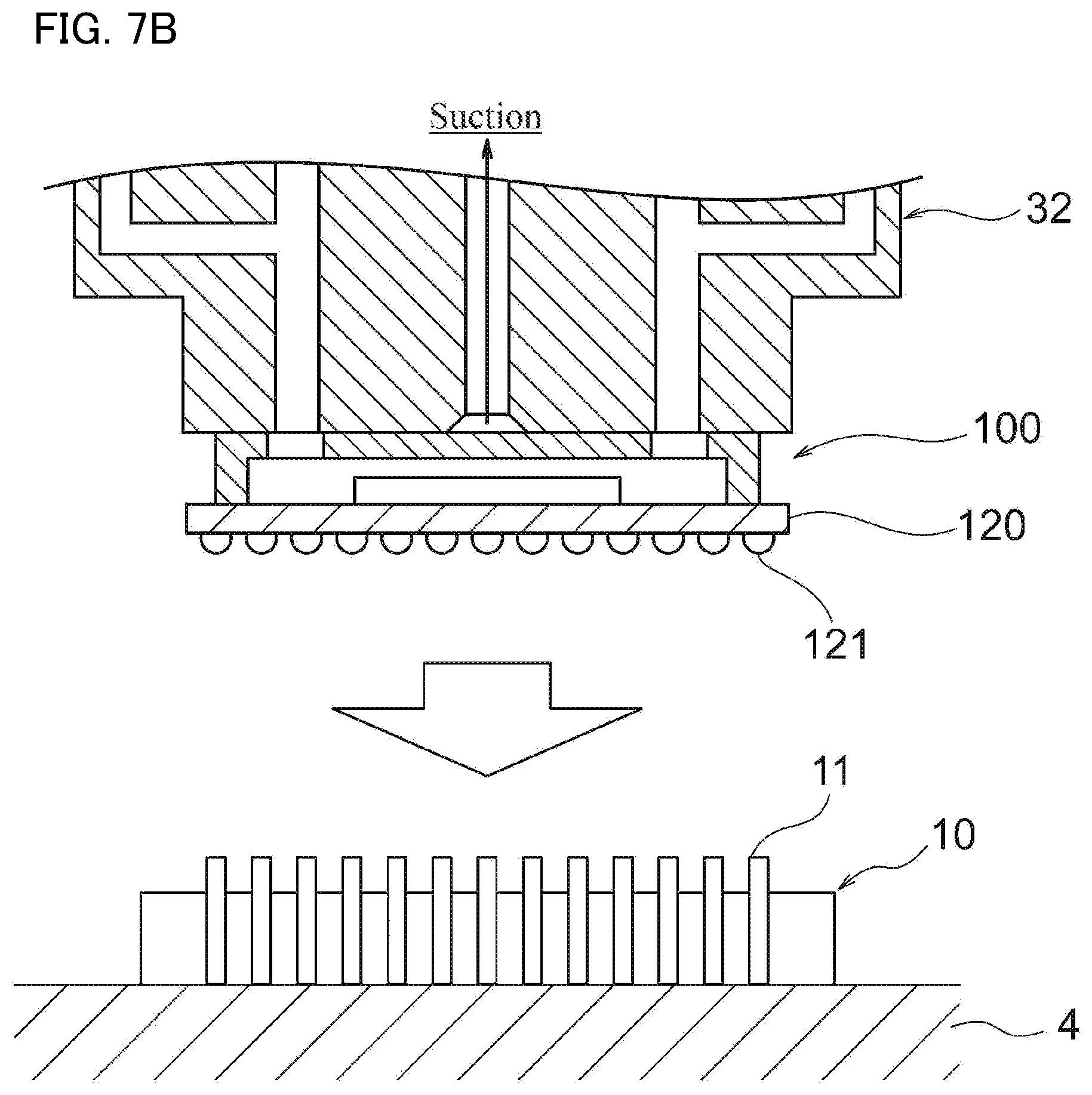 Patent US12422472 Figure 8 – Temperature control device, electronic component handling apparatus, electronic component test apparatus, and DUT temperature control method