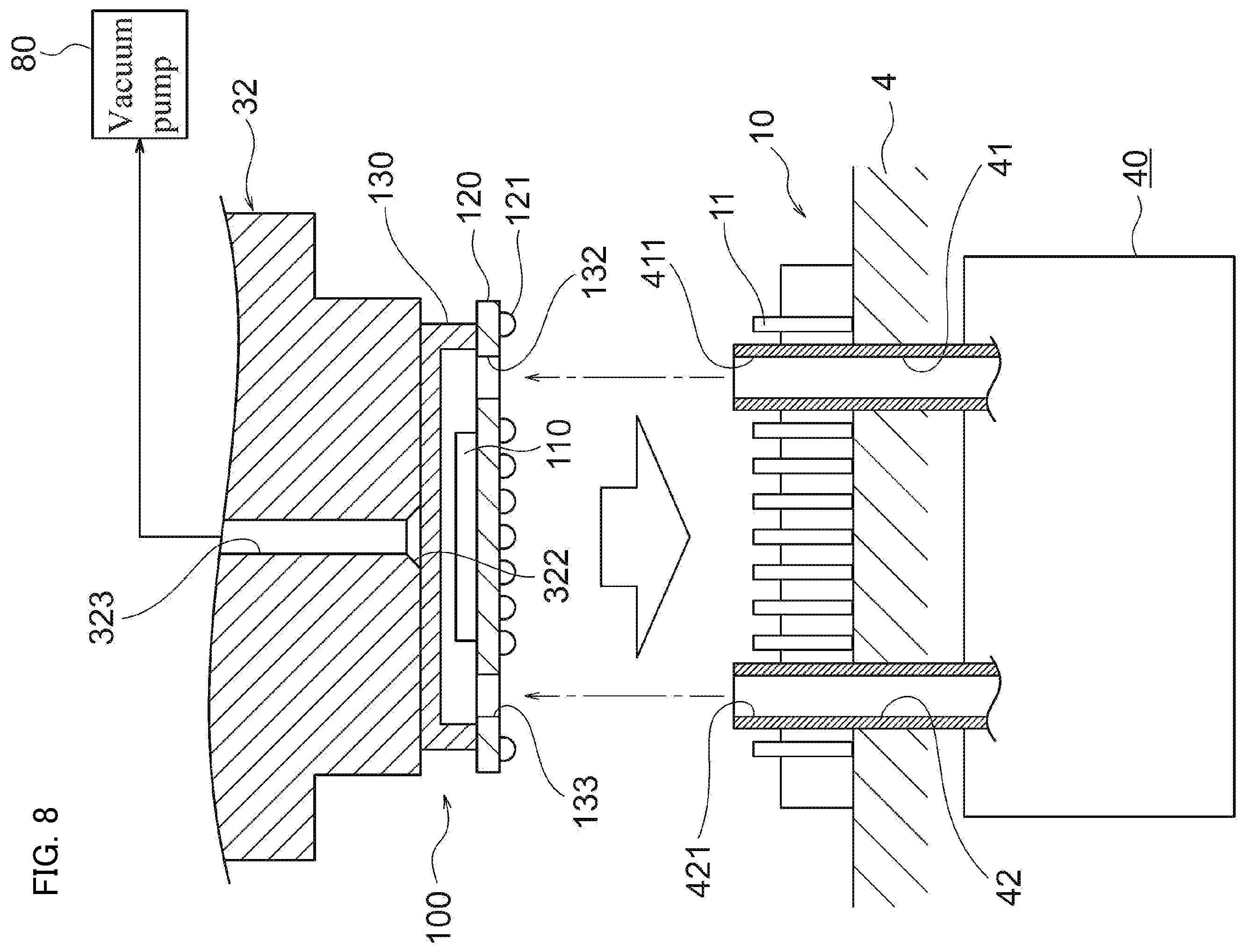 Patent US12422472 Figure 14 – Temperature control device, electronic component handling apparatus, electronic component test apparatus, and DUT temperature control method