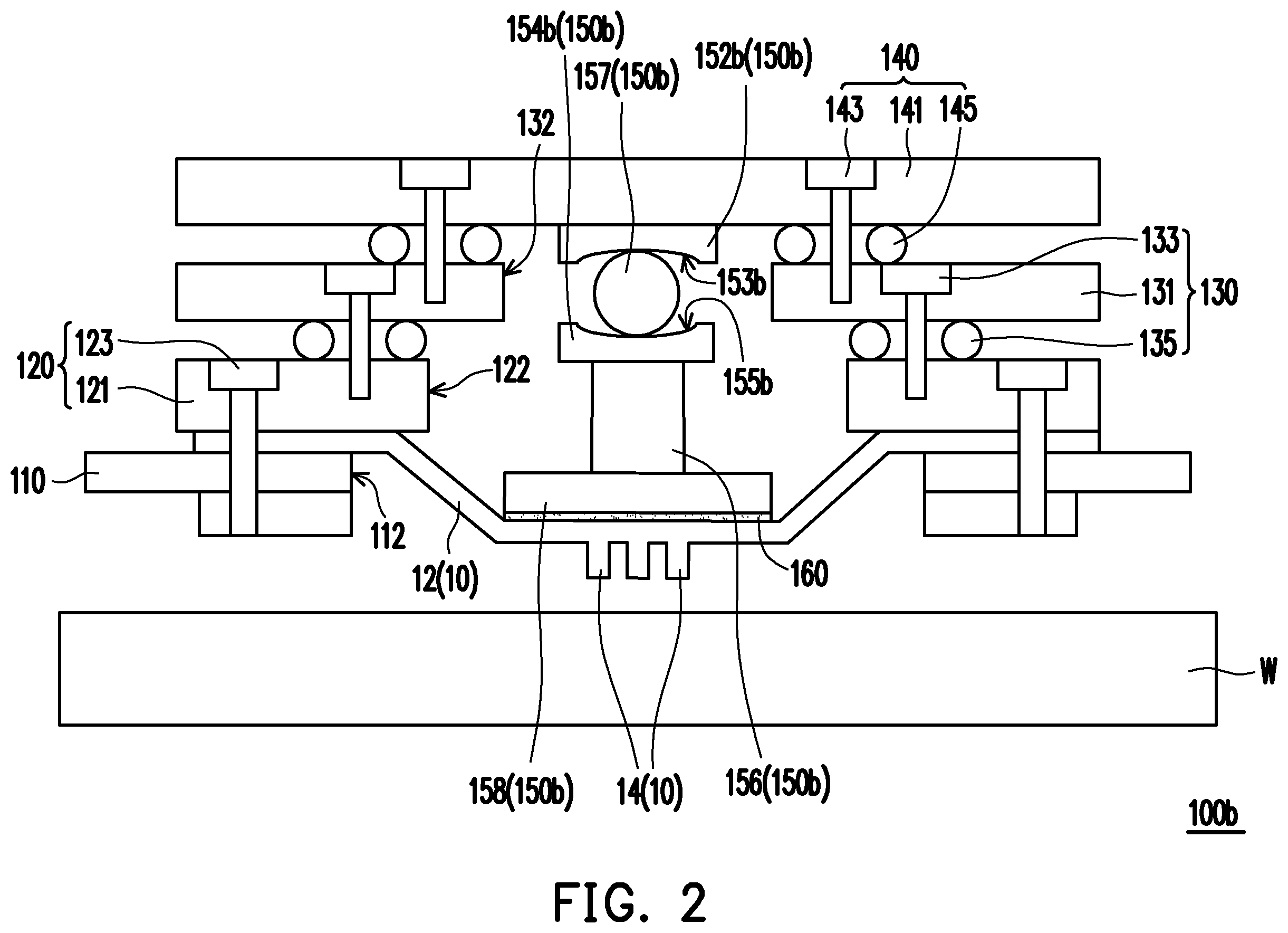 Patent US12422475 Figure 3 – Adjustable supporting device
