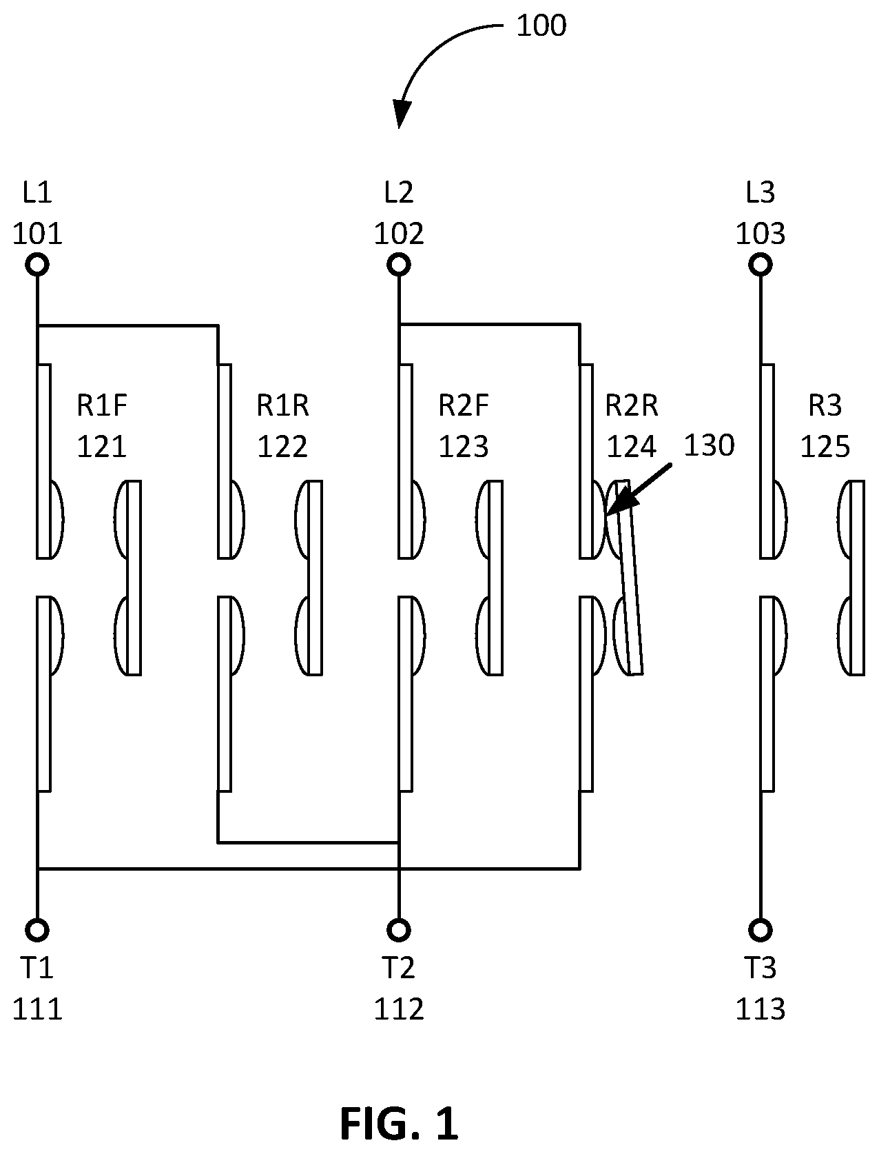 Patent US12422484 Figure 1 – Detecting welded relay contacts using electrical pulse